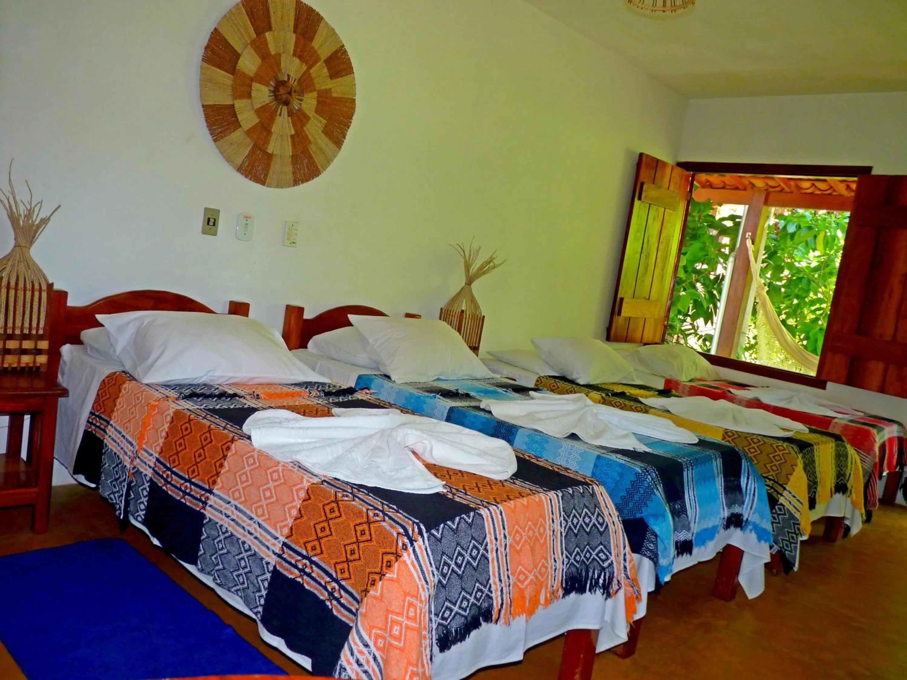 Bed in Pousada Meu Sossego
