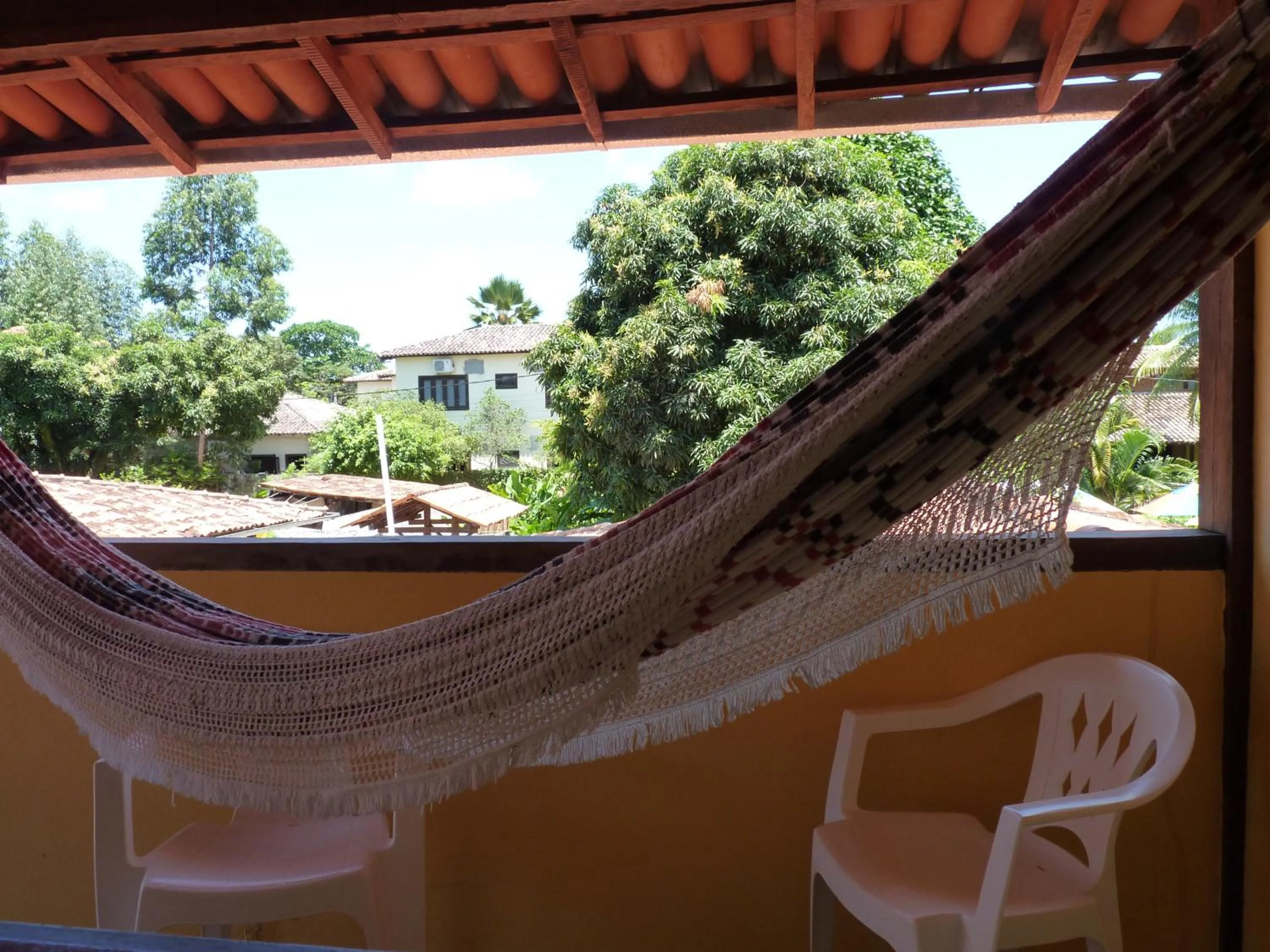 Balcony/Terrace in Pousada Meu Sossego