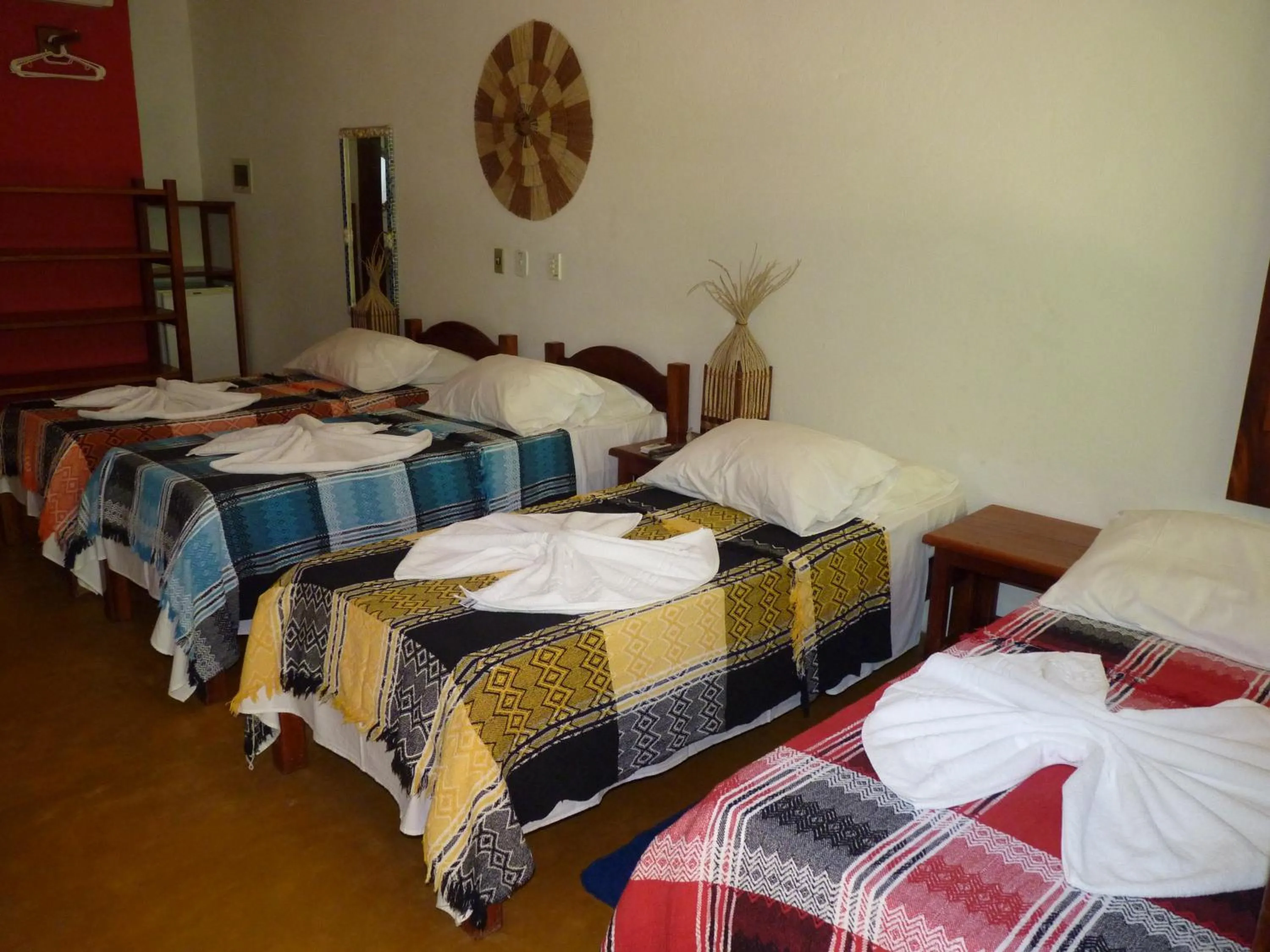 Bed in Pousada Meu Sossego