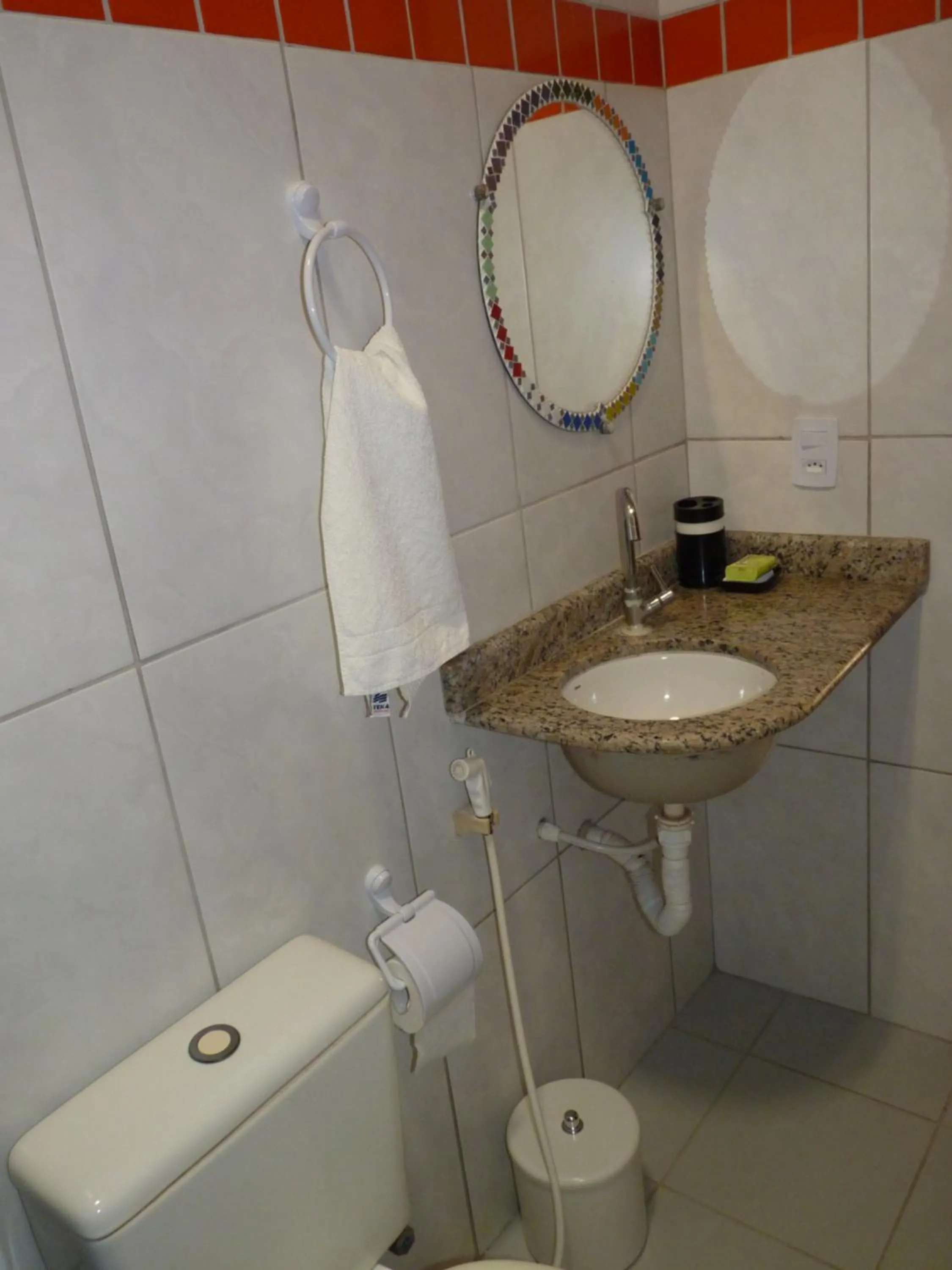 Bathroom in Pousada Meu Sossego