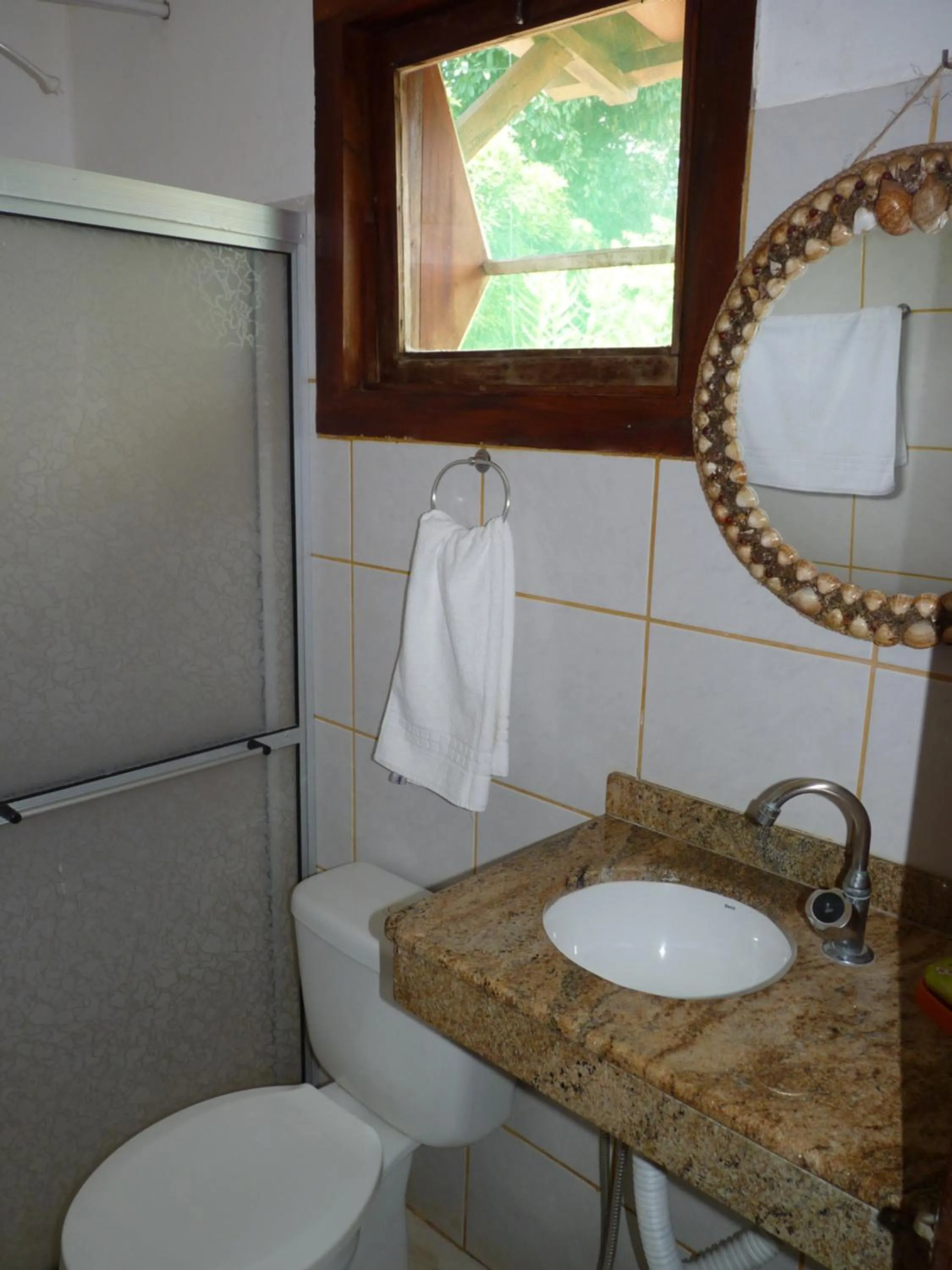 Bathroom in Pousada Meu Sossego