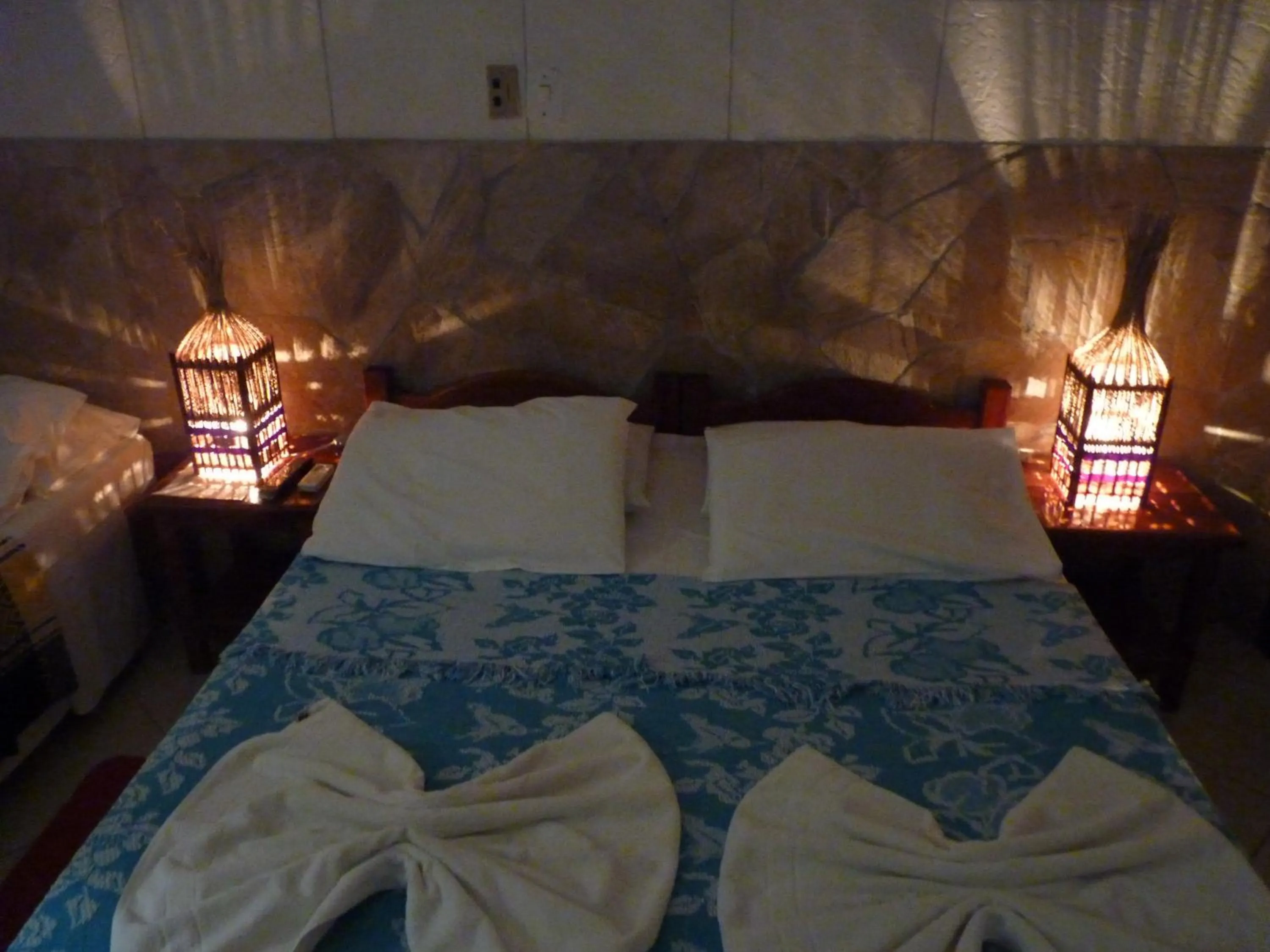 Bed in Pousada Meu Sossego