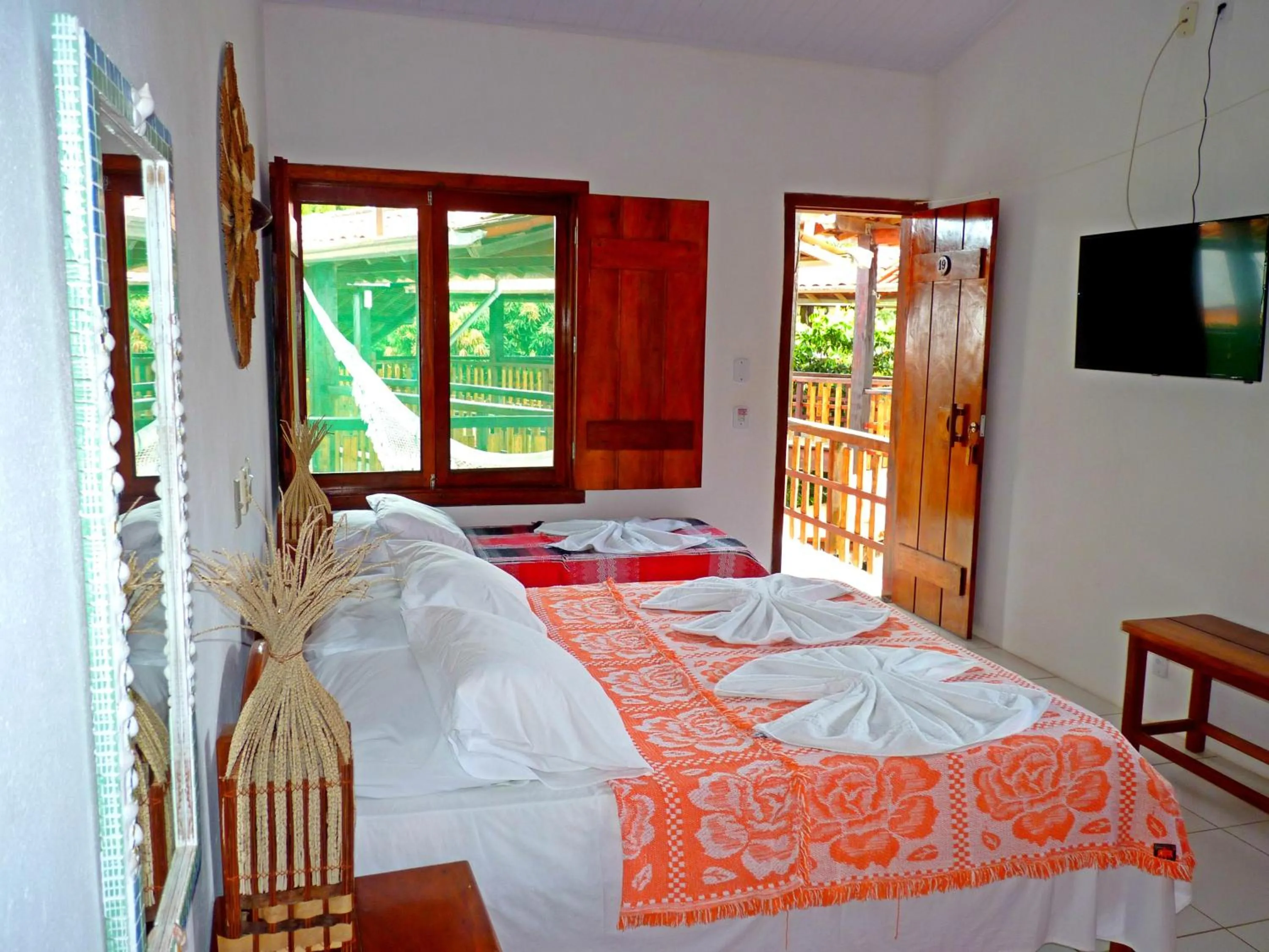 Photo of the whole room, Bed in Pousada Meu Sossego