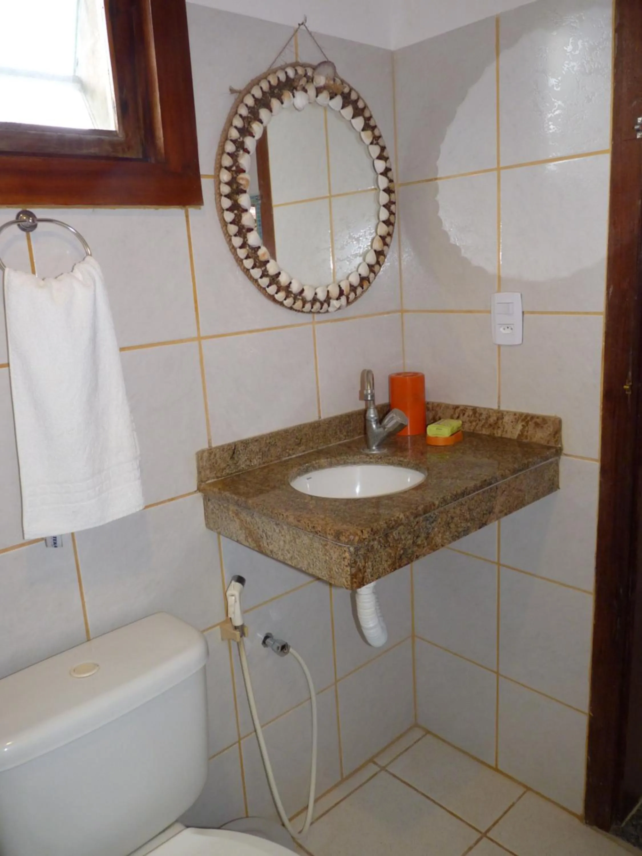 Bathroom in Pousada Meu Sossego