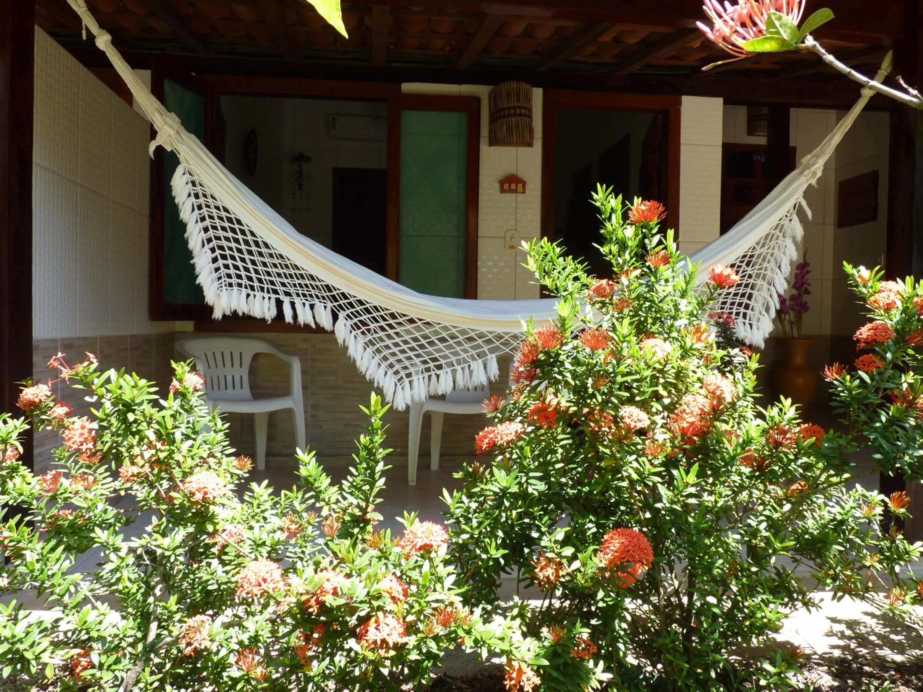 Balcony/Terrace in Pousada Meu Sossego