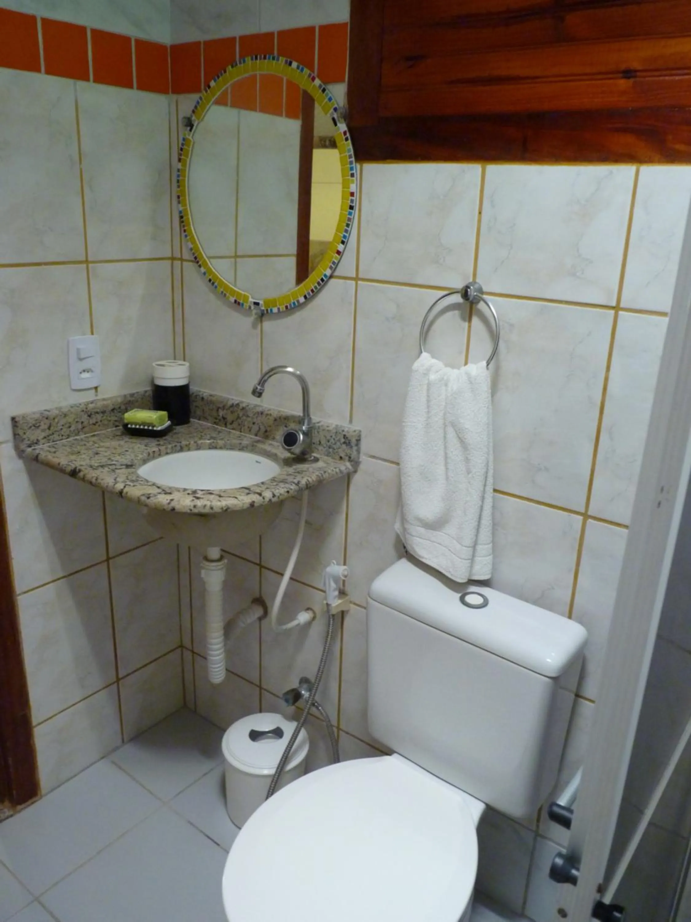 Bathroom in Pousada Meu Sossego