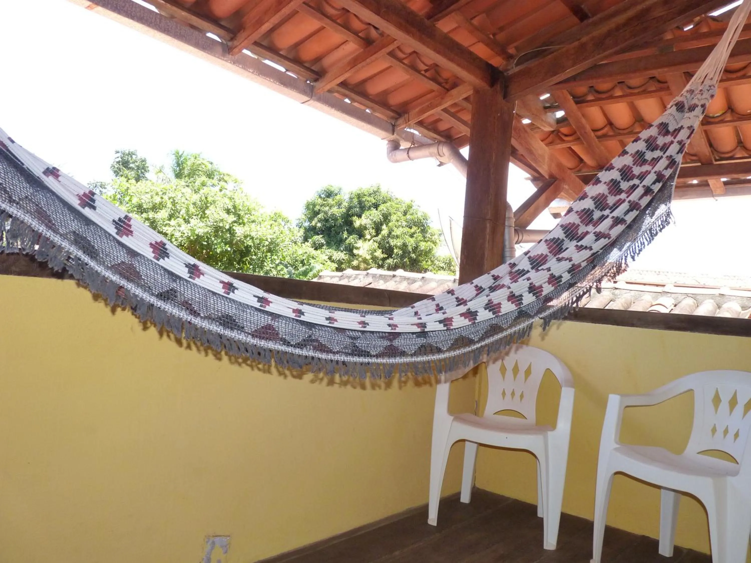 Balcony/Terrace in Pousada Meu Sossego