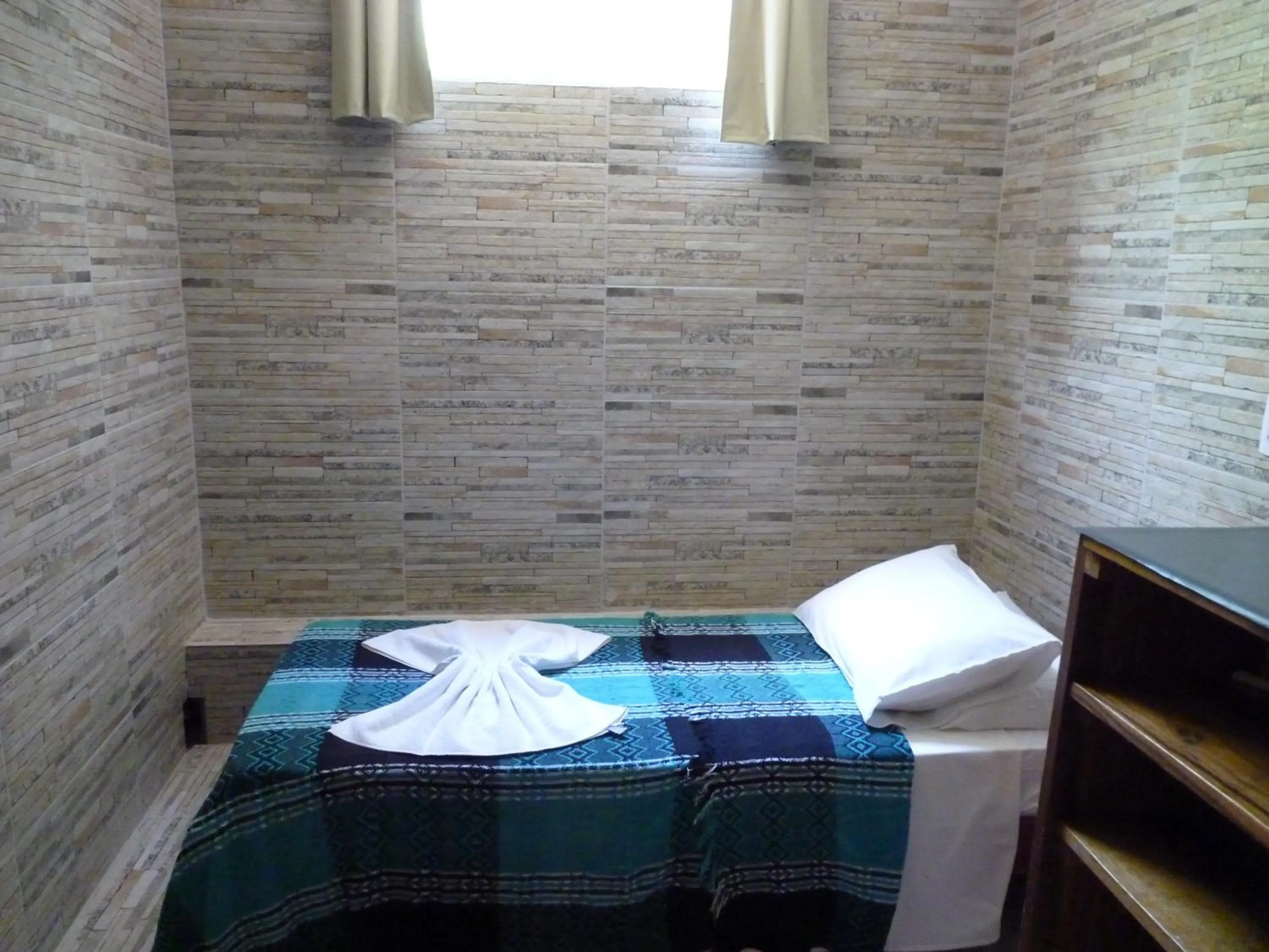 Bed in Pousada Meu Sossego