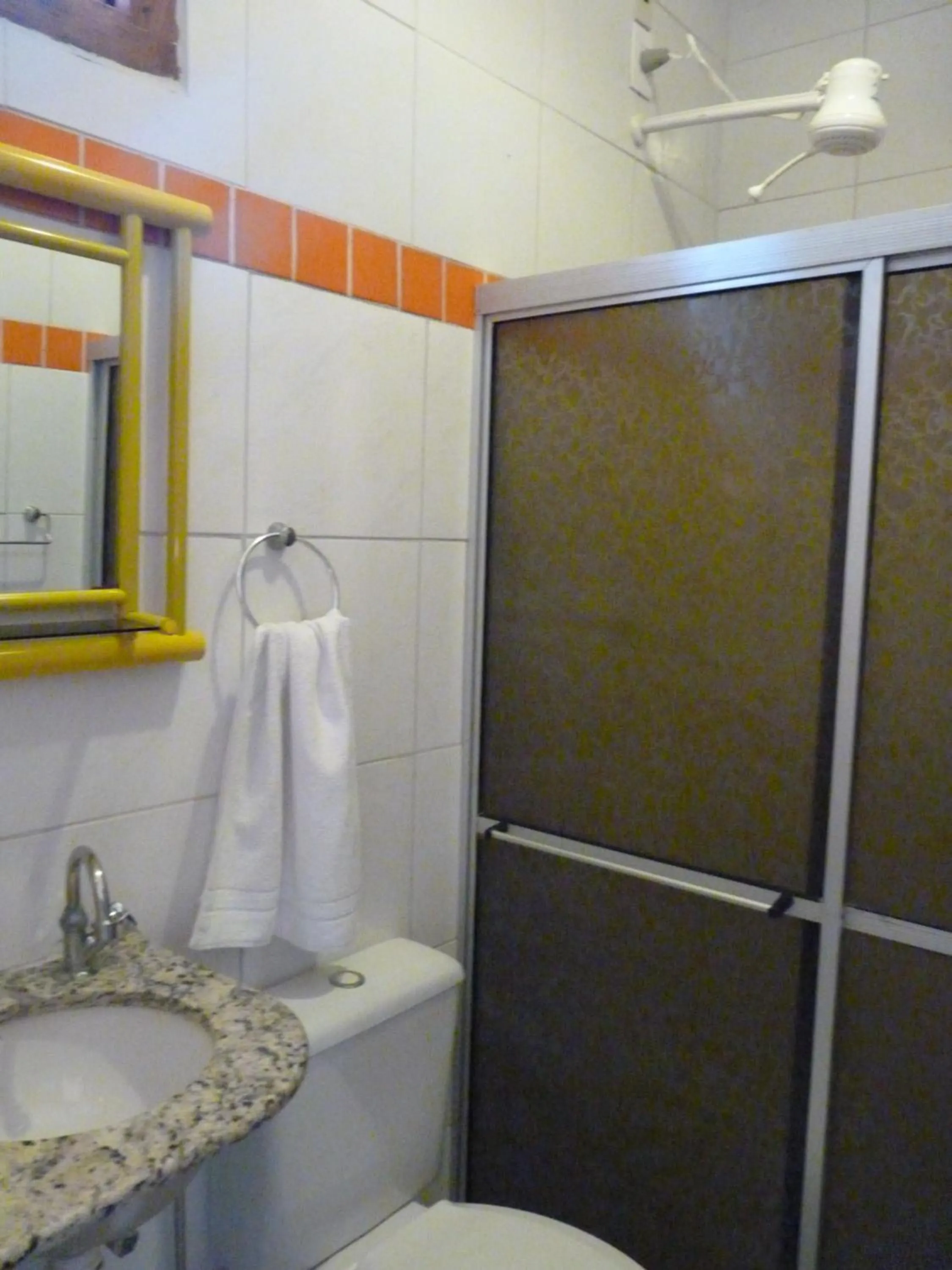 Shower in Pousada Meu Sossego