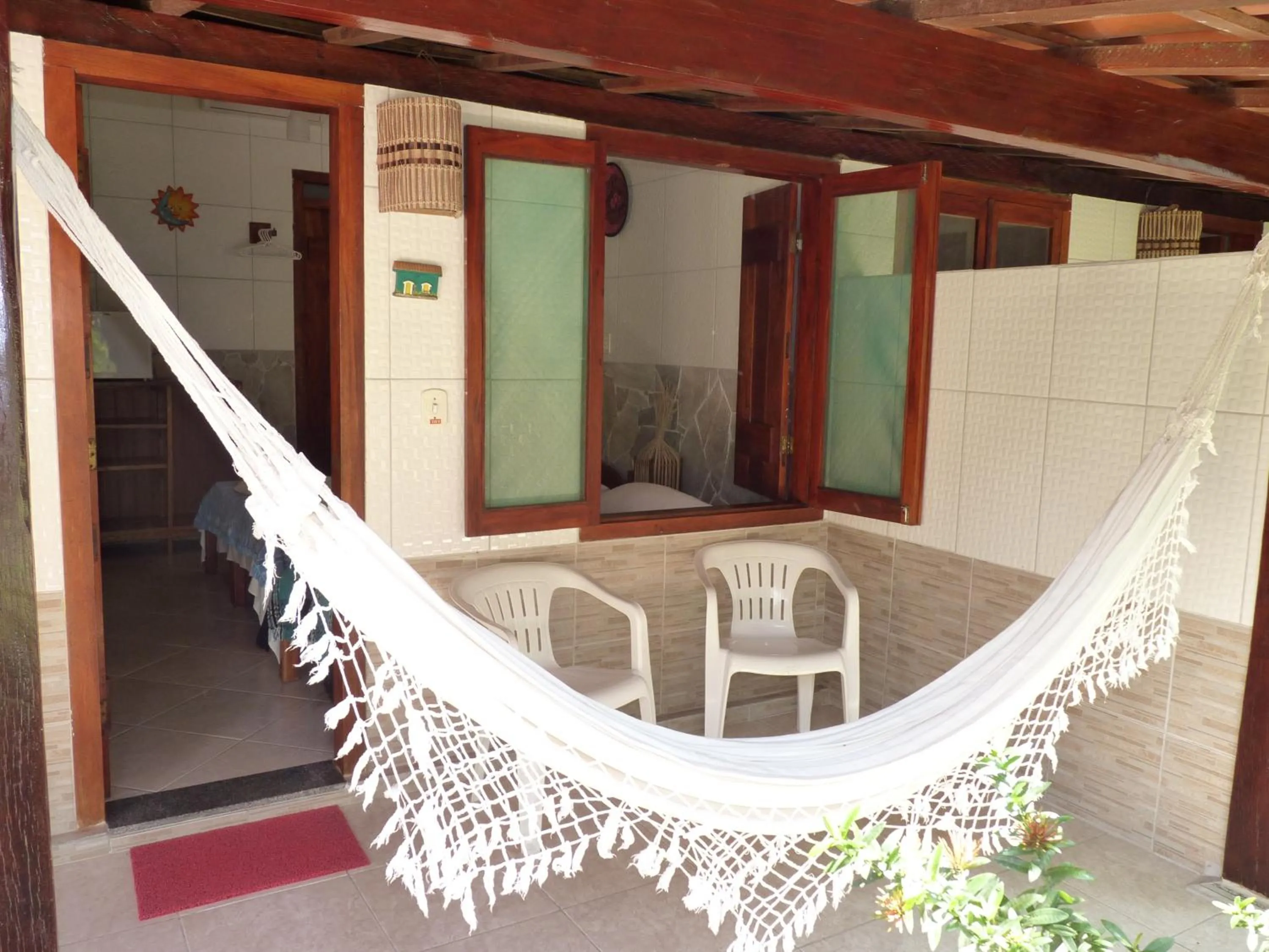 Balcony/Terrace in Pousada Meu Sossego