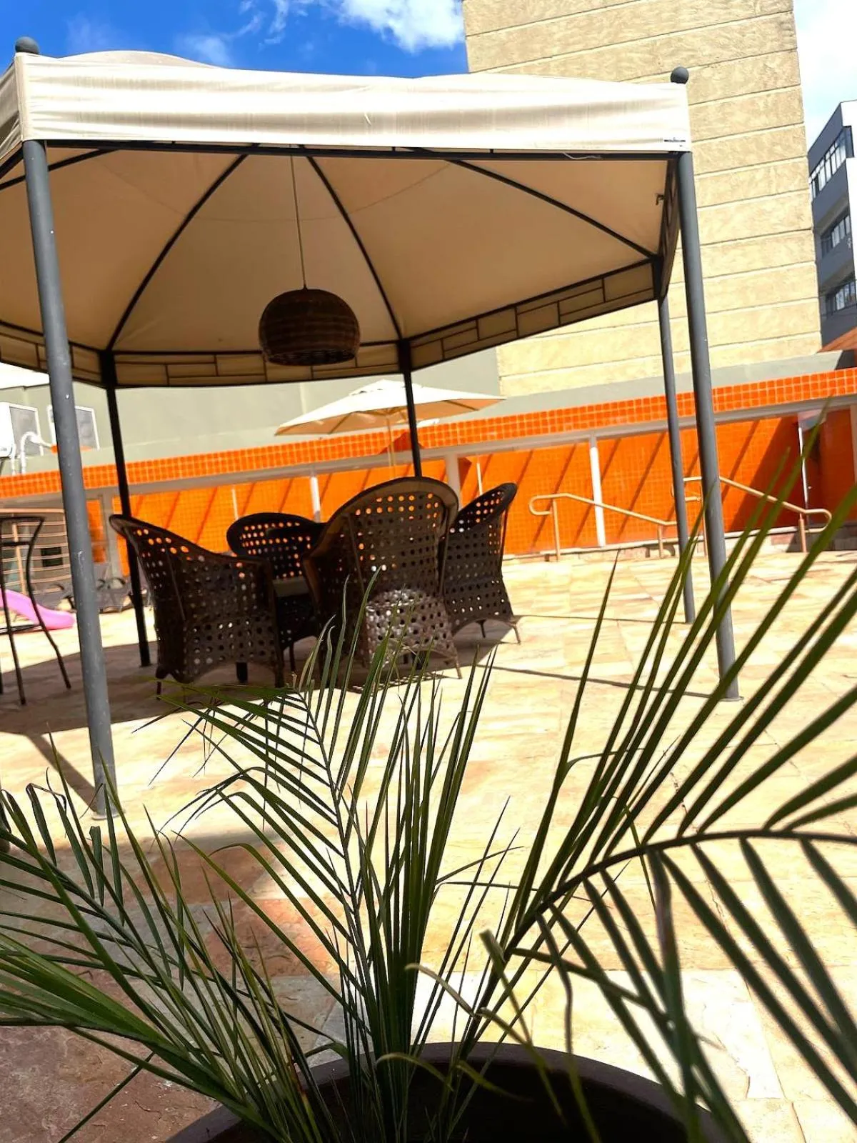 Swimming pool in Hotel Verdes Mares