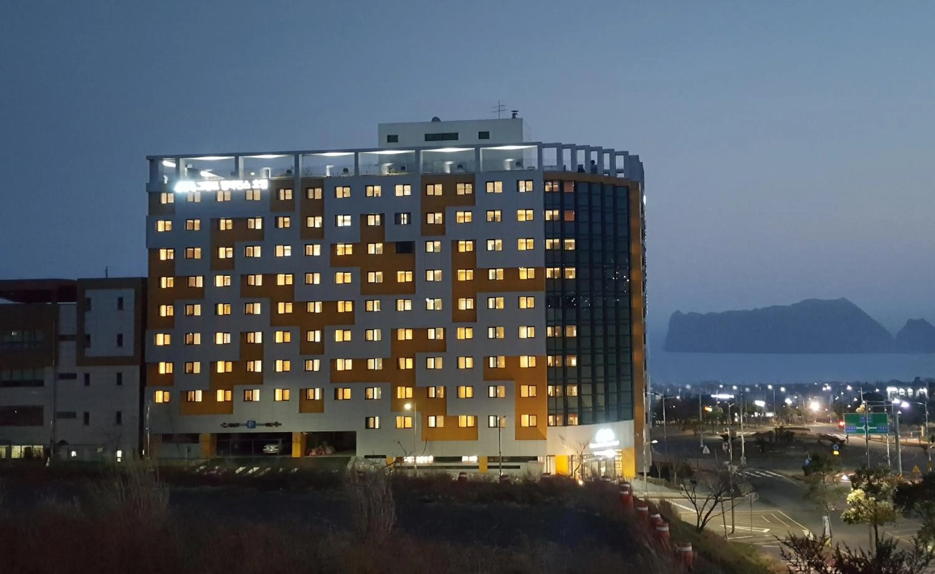 Property building in Grandmillions Hotel Seogwipo