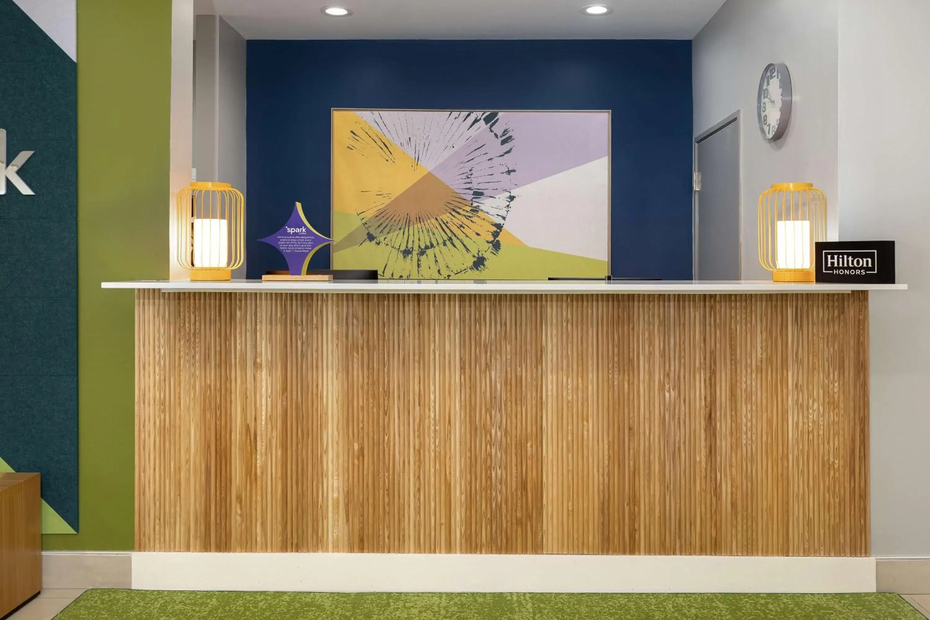 Lobby or reception in Spark By Hilton Evansville East, In Lobby or reception in Spark By Hilton Evansville East, In