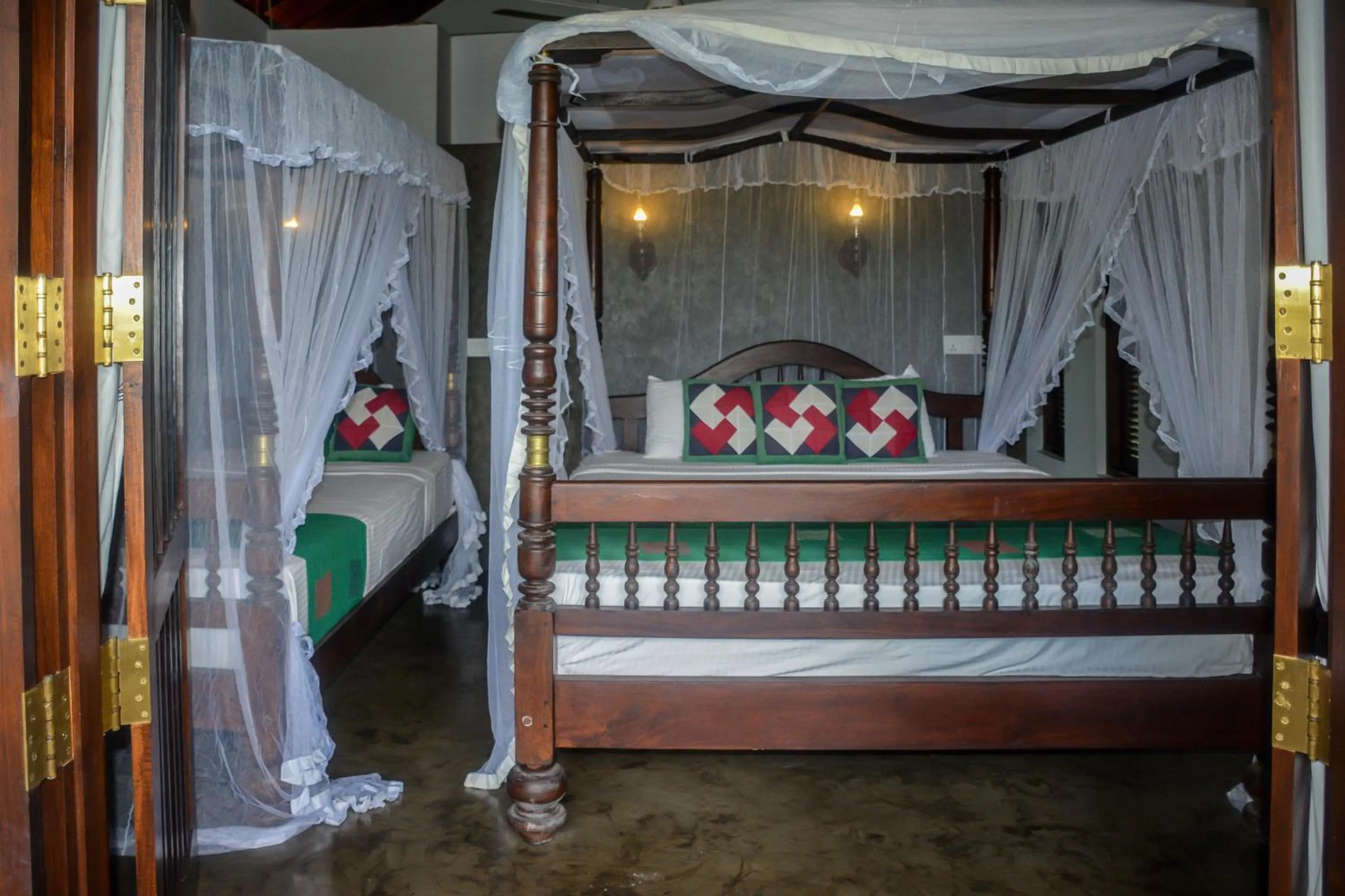 Bed in Goyambokka Guesthouse