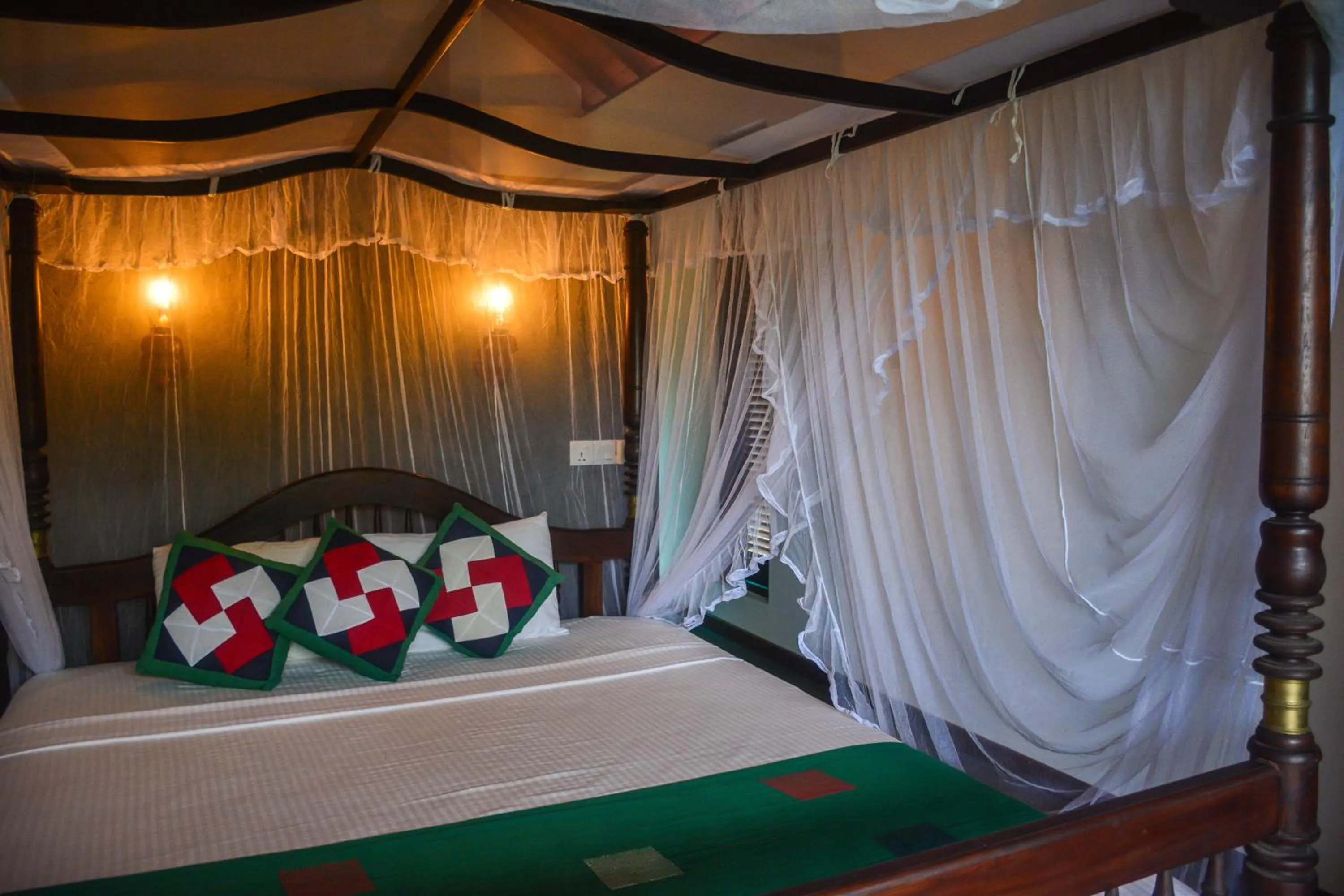 Bed in Goyambokka Guesthouse