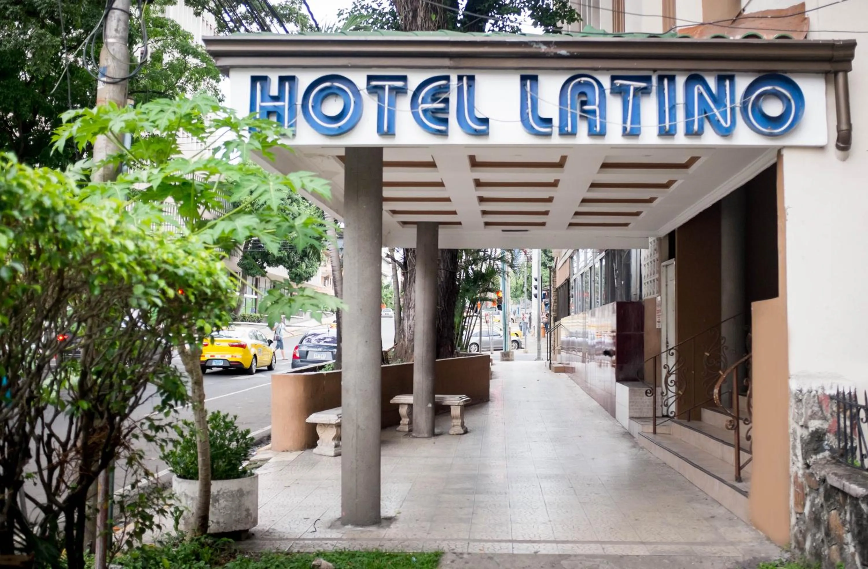 Property logo or sign in Hotel Latino
