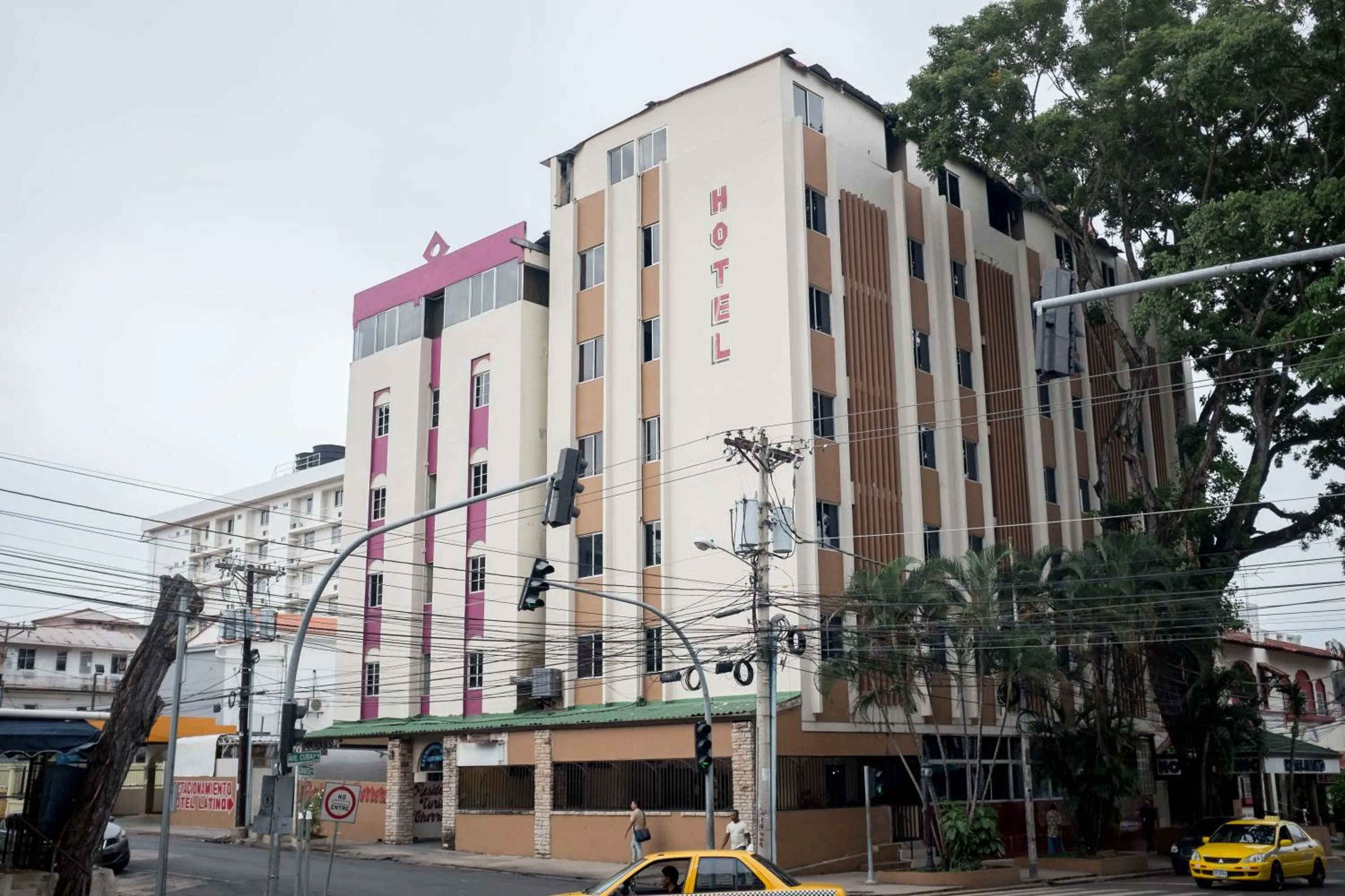Property building in Hotel Latino