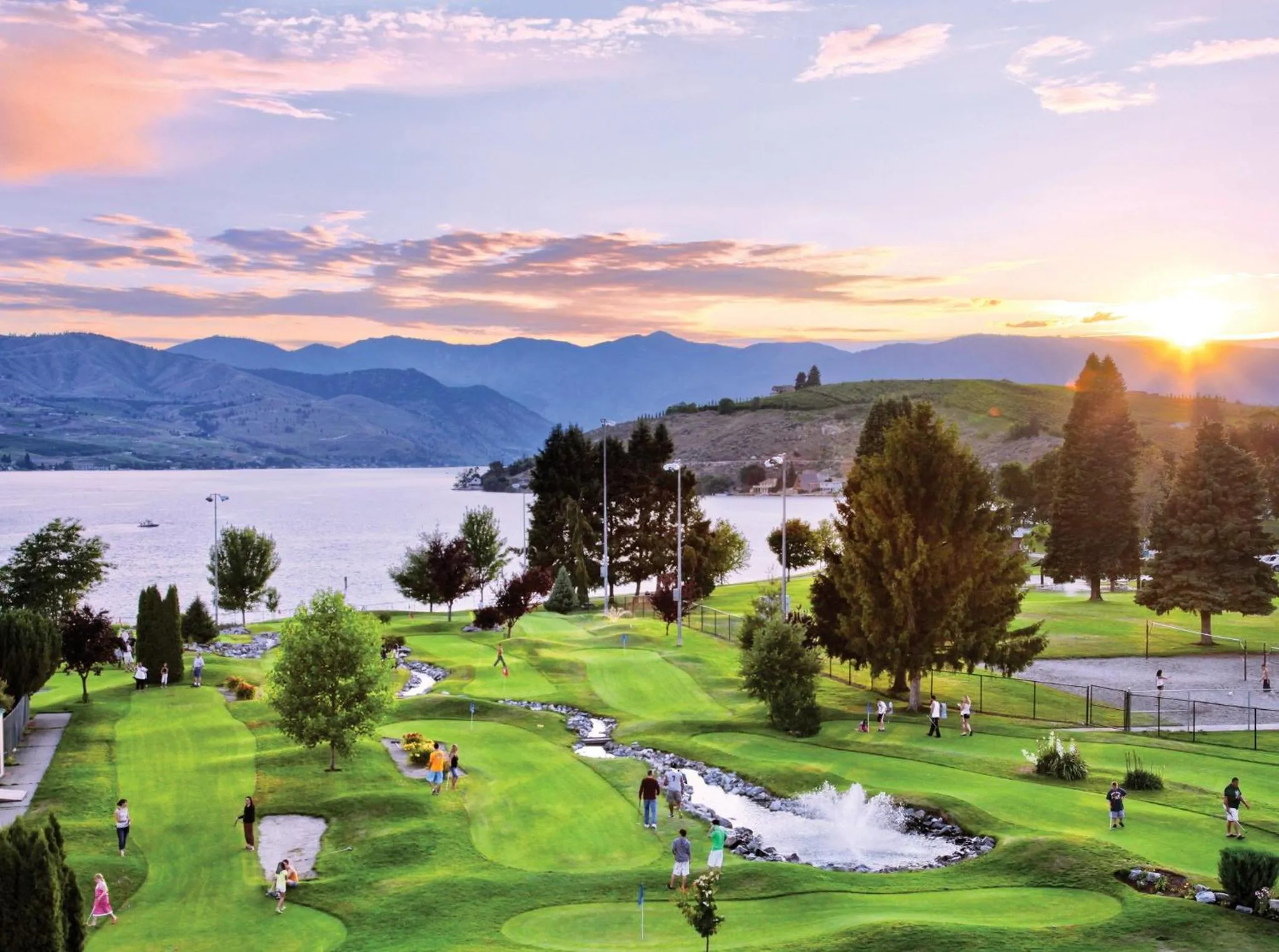 Golfcourse in WorldMark Chelan - Lake House