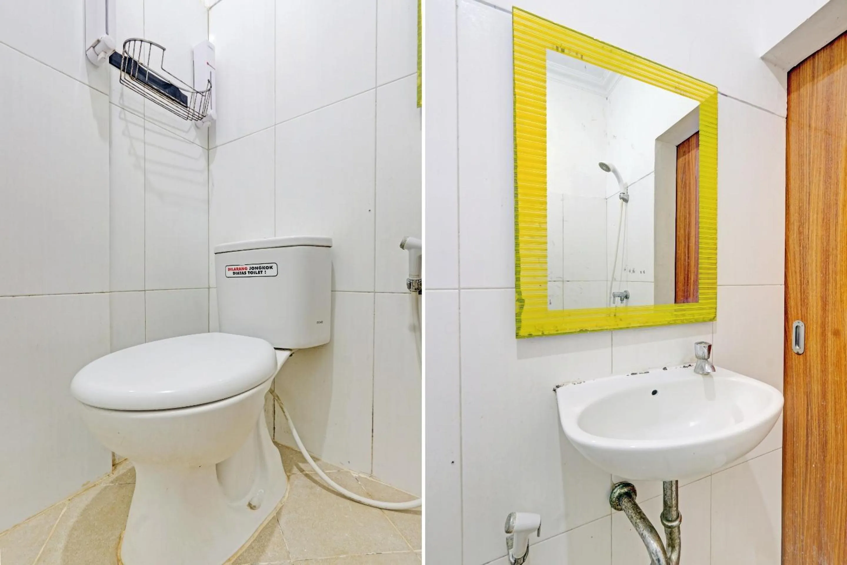 Bathroom in Hotel O Near Mall Ciputra 2