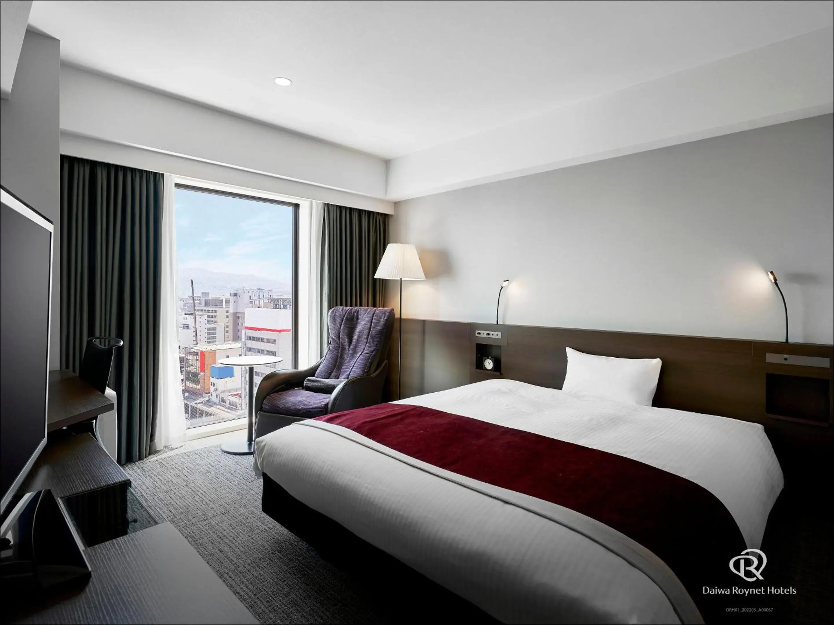 Deluxe Double Room - Non-Smoking in Daiwa Roynet Hotel Aomori Deluxe Double Room - Non-Smoking in Daiwa Roynet Hotel Aomori