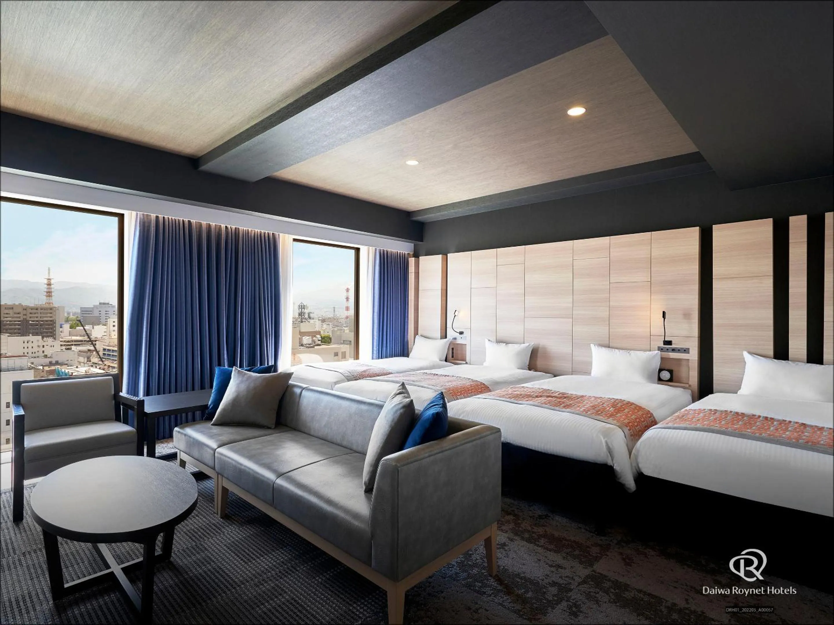 Photo of the whole room, Bed in Daiwa Roynet Hotel Aomori