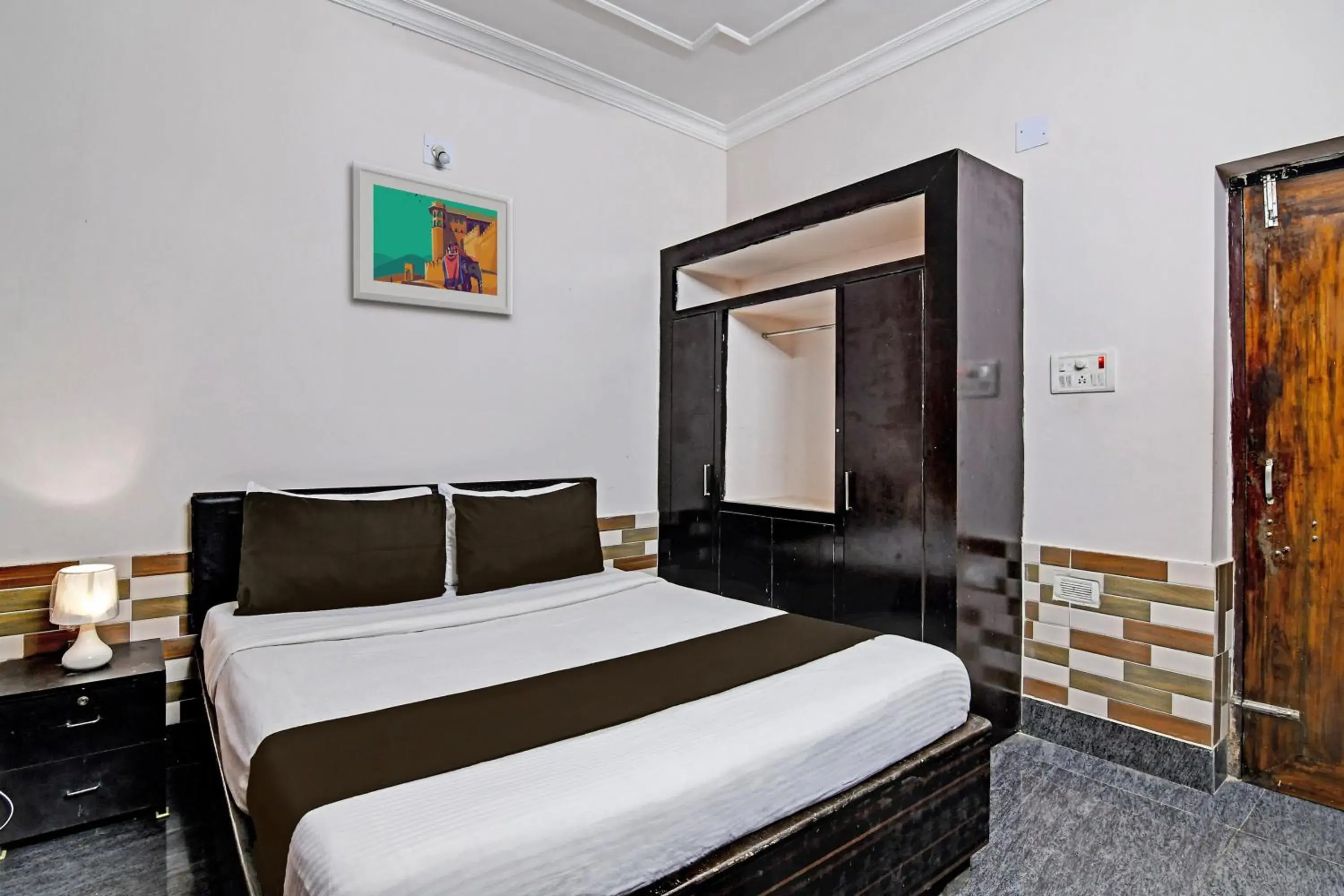 Bedroom, Bed in Hotel O Regal Stays Bedroom, Bed in Hotel O Regal Stays