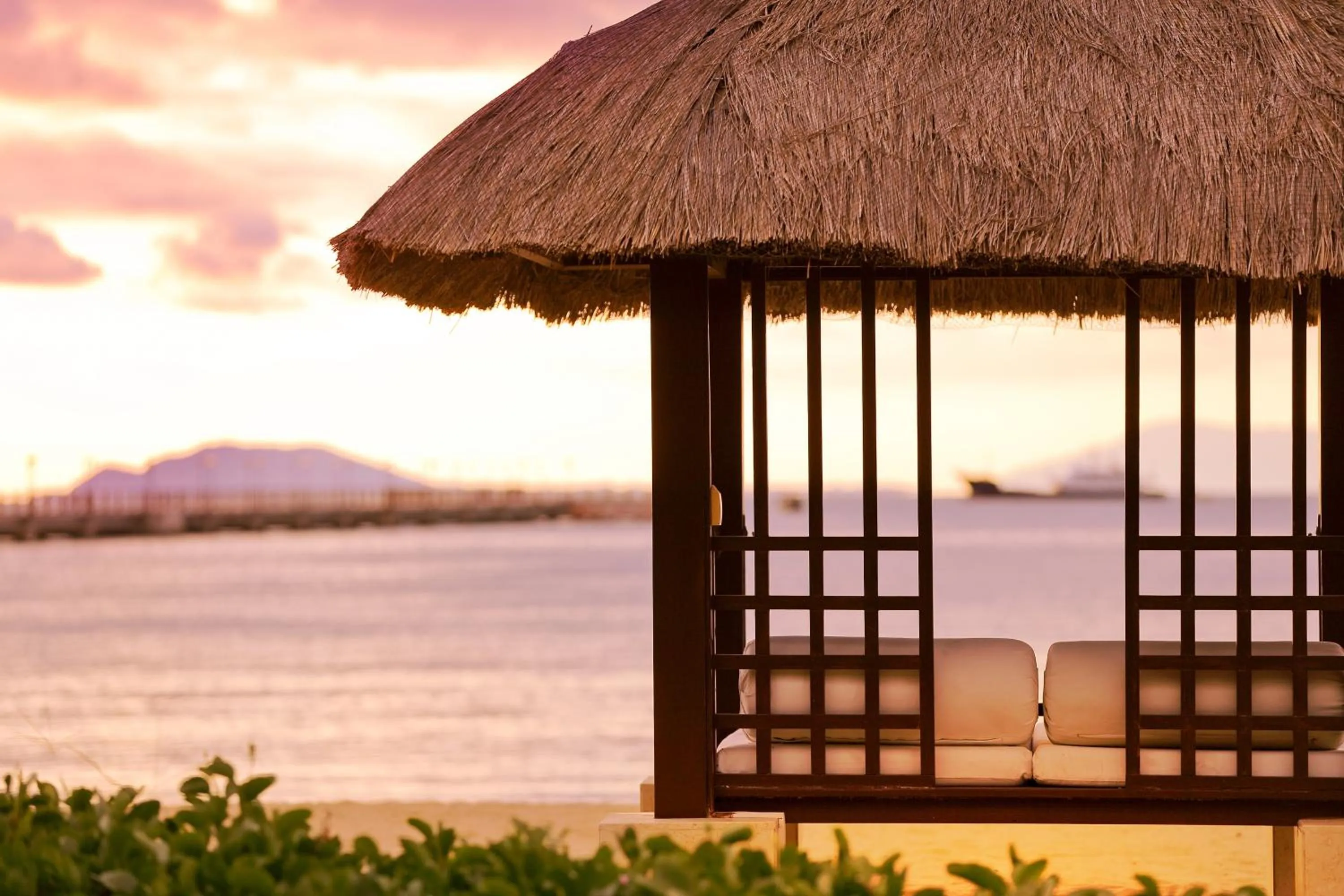 Decorative detail in Banyan Tree Sanya