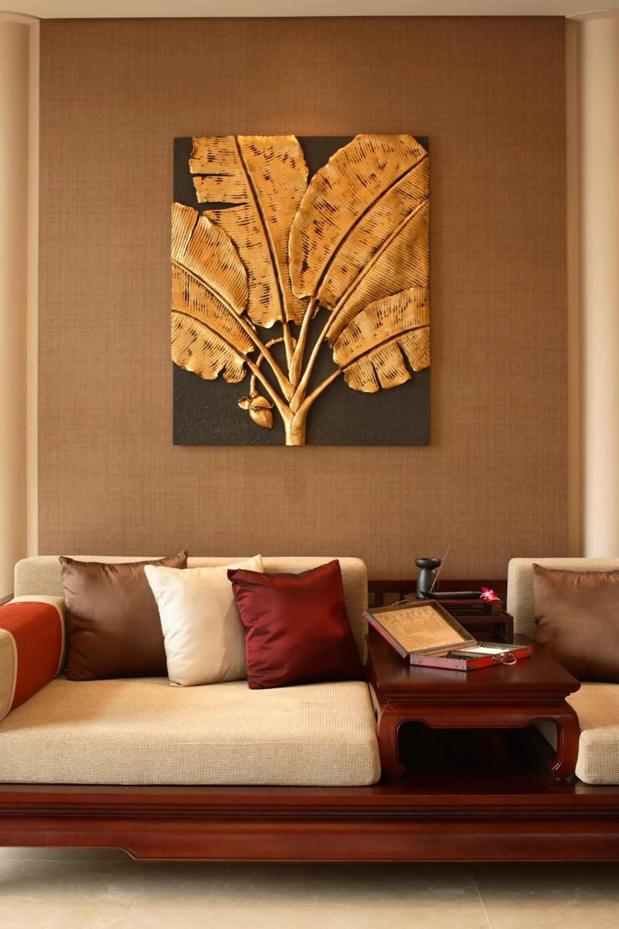 Living room in Banyan Tree Sanya Living room in Banyan Tree Sanya