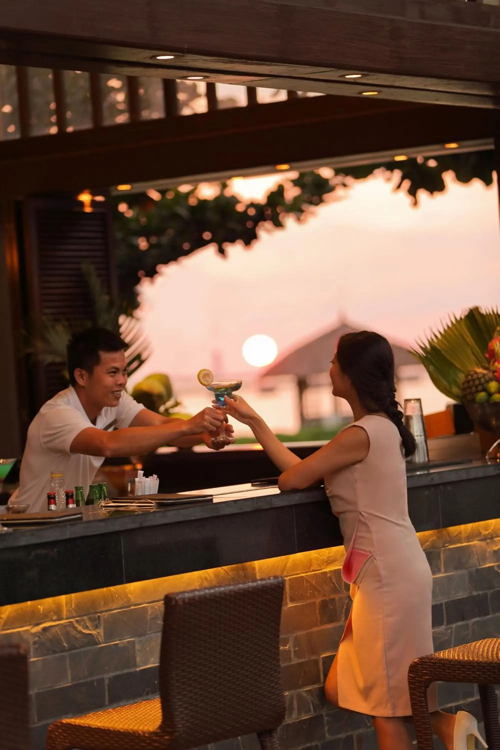 Lounge or bar in Banyan Tree Sanya Lounge or bar in Banyan Tree Sanya