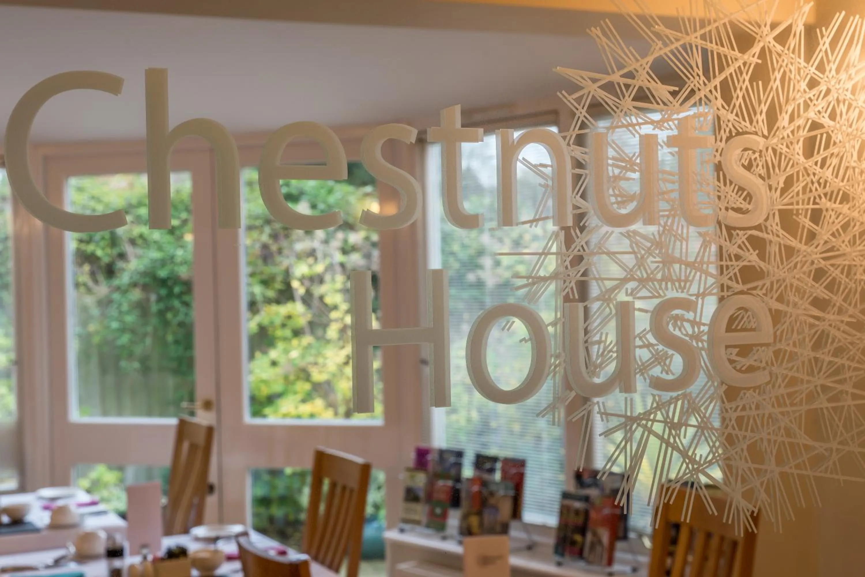 Dining area in Chestnuts House Boutique B&B