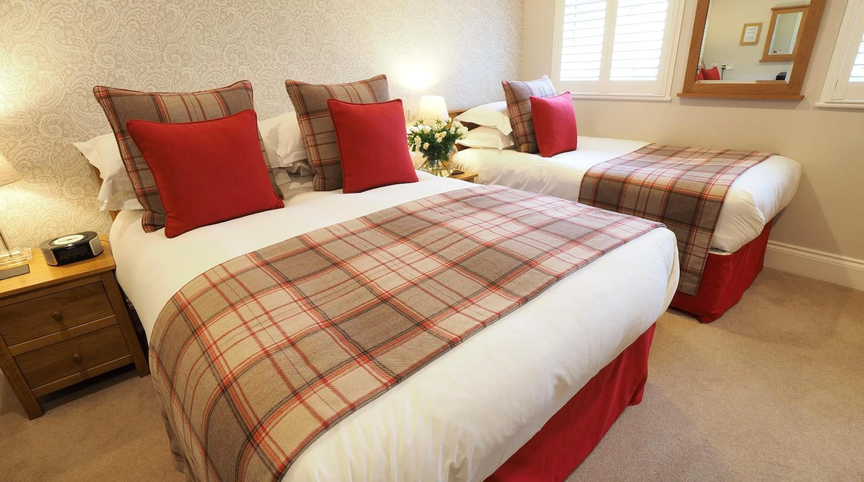 Bed in Chestnuts House Boutique B&B