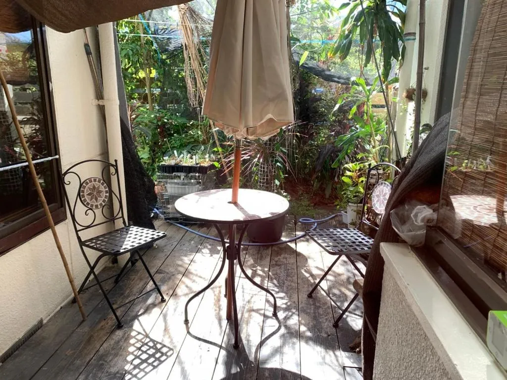 Patio in Milk-ya Women-Only Guest House