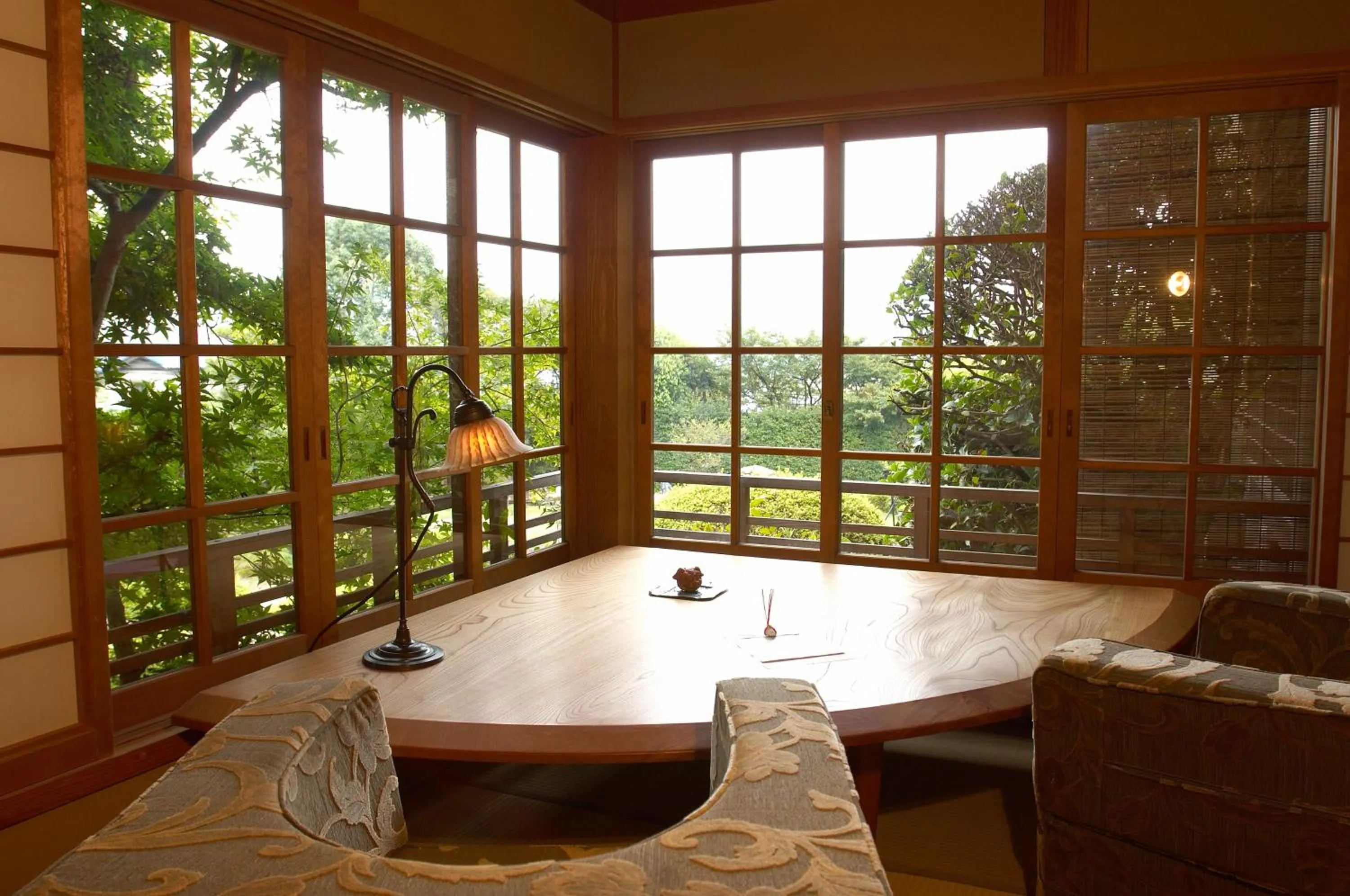 Seating area in Sekitei