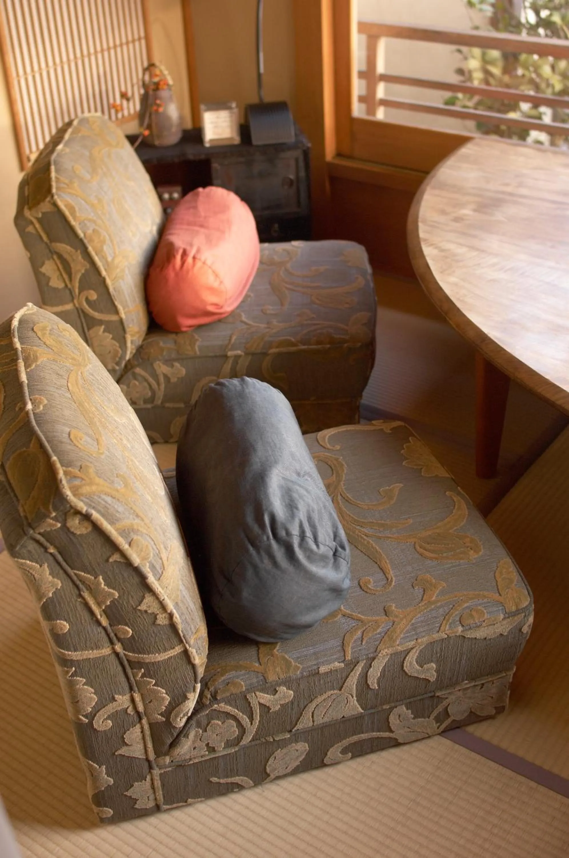 Seating area in Sekitei