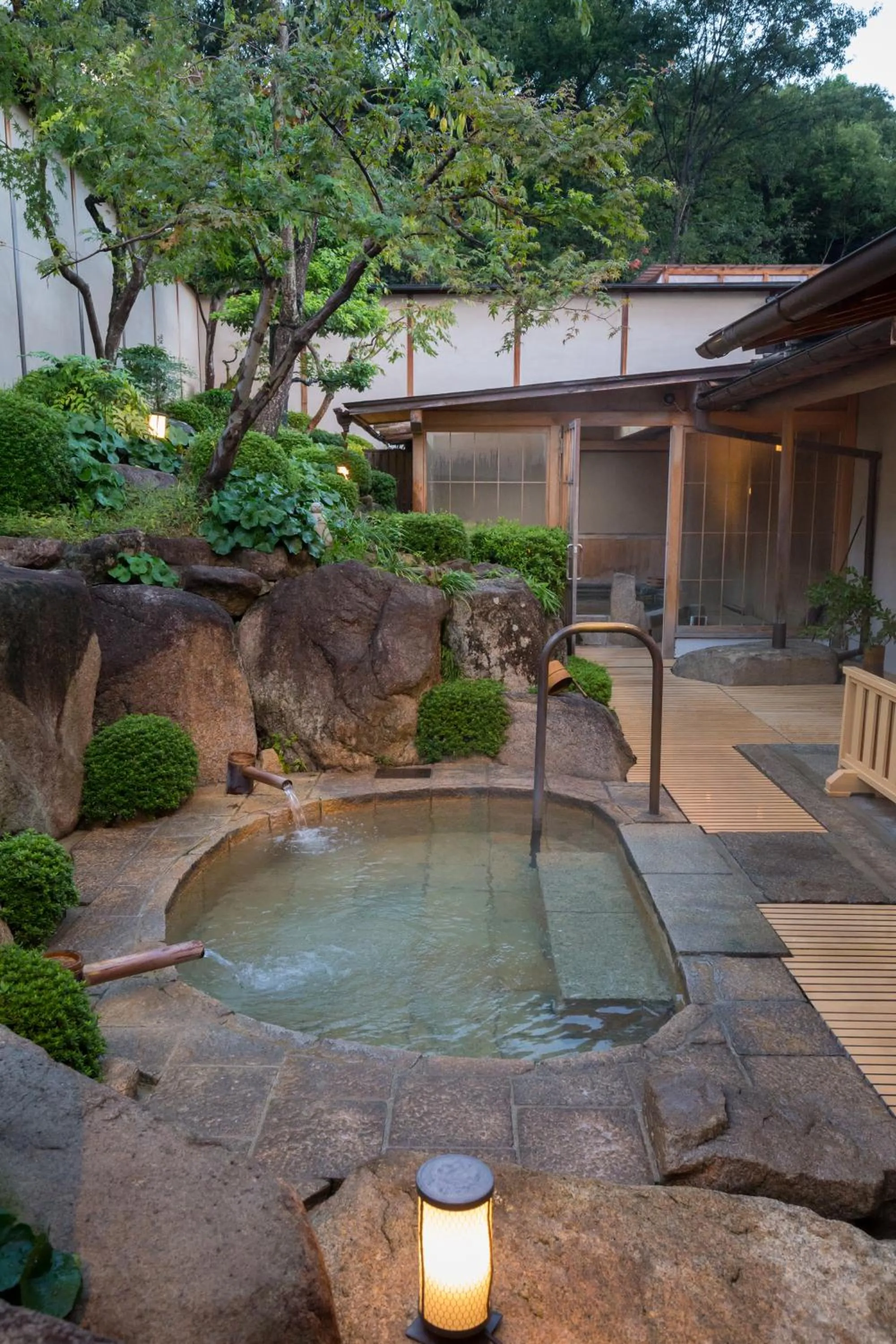 Open Air Bath in Sekitei