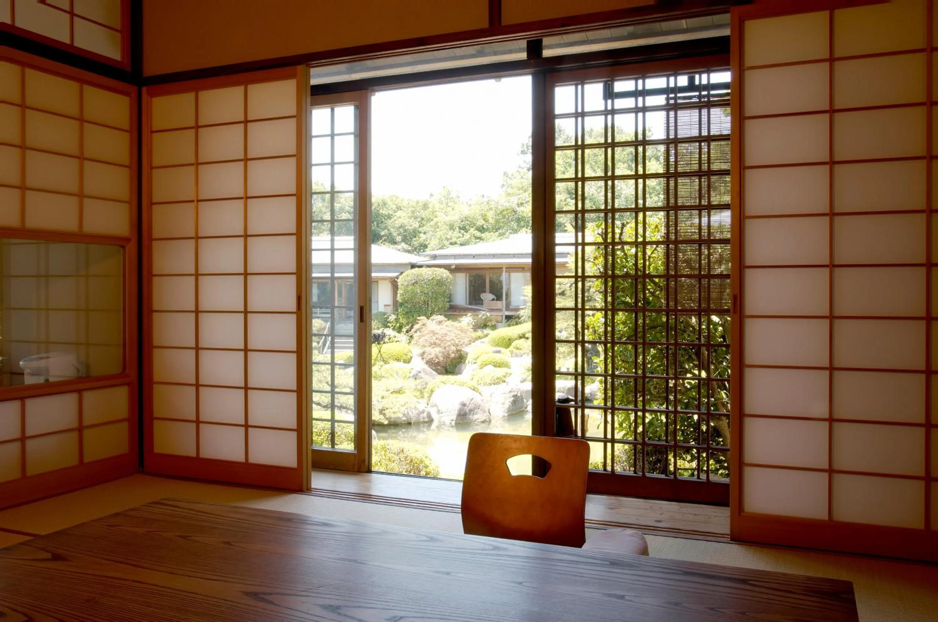 Seating area in Sekitei