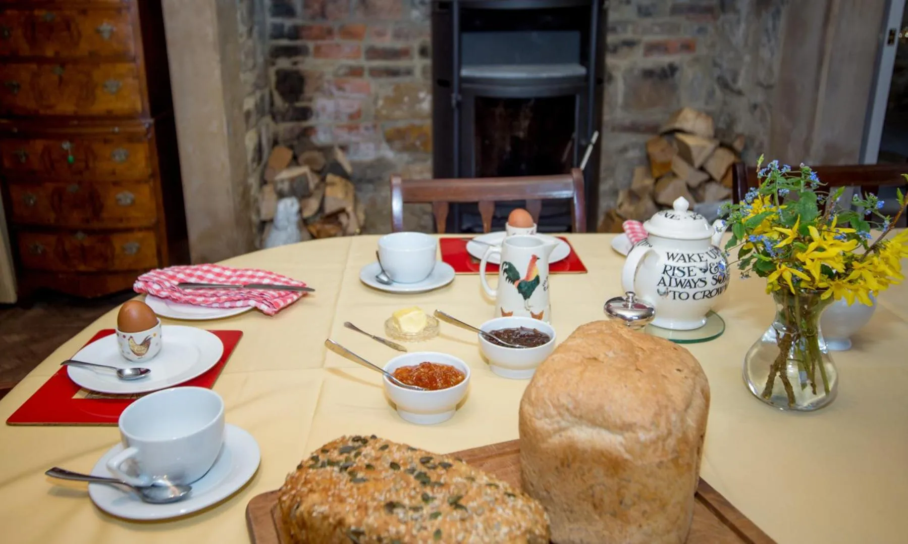 English/Irish breakfast in Errington House
