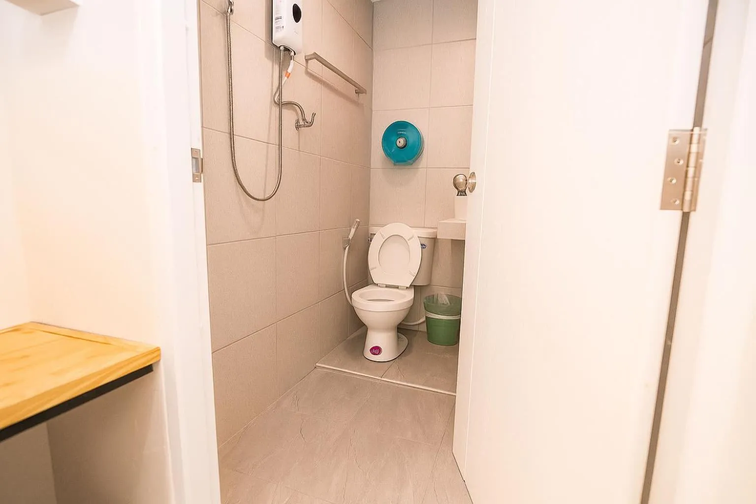 Shower in Eclipse Hostel and Bar