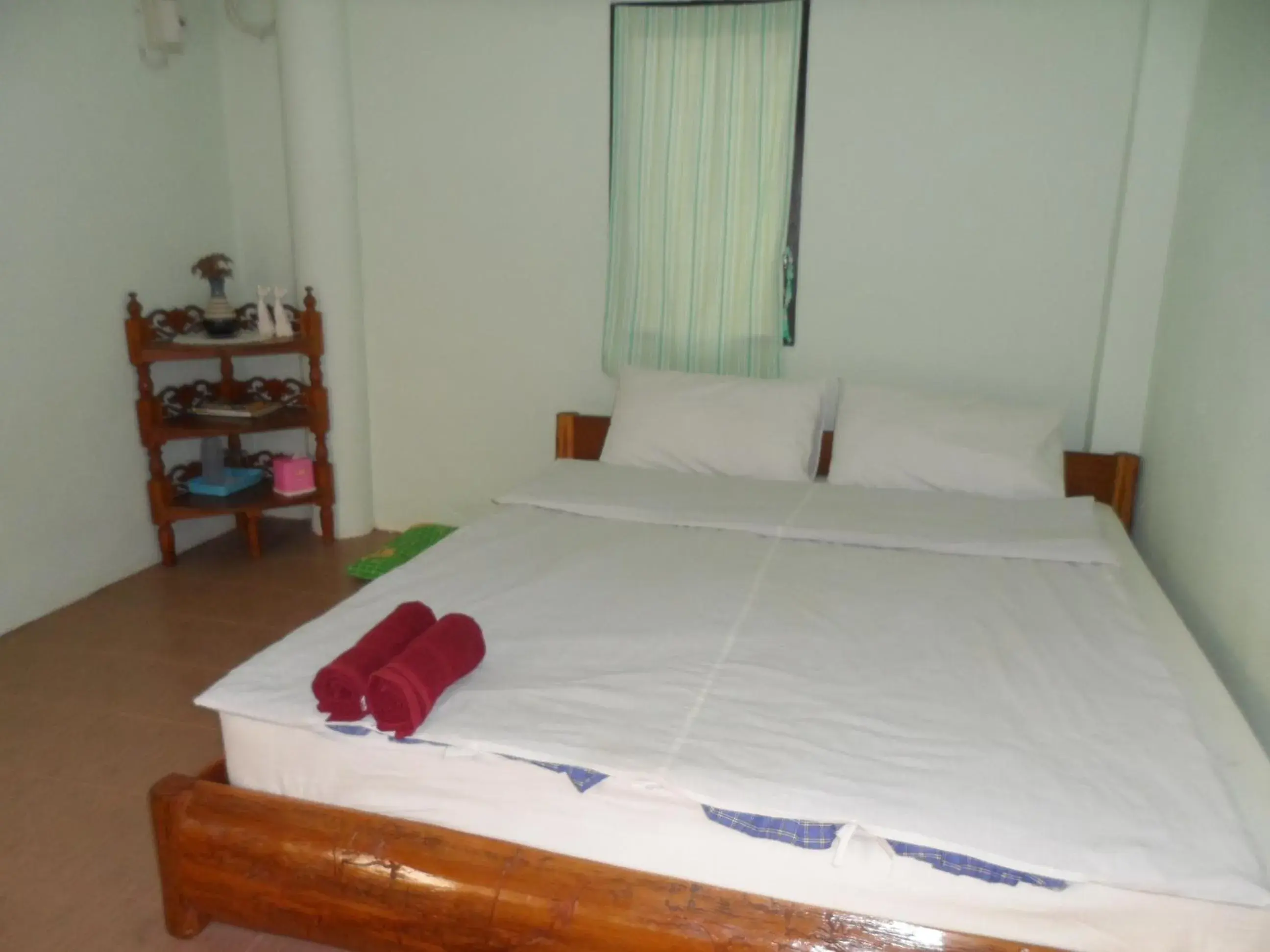 Bedroom, Bed in Rainbow House Pai Bedroom, Bed in Rainbow House Pai