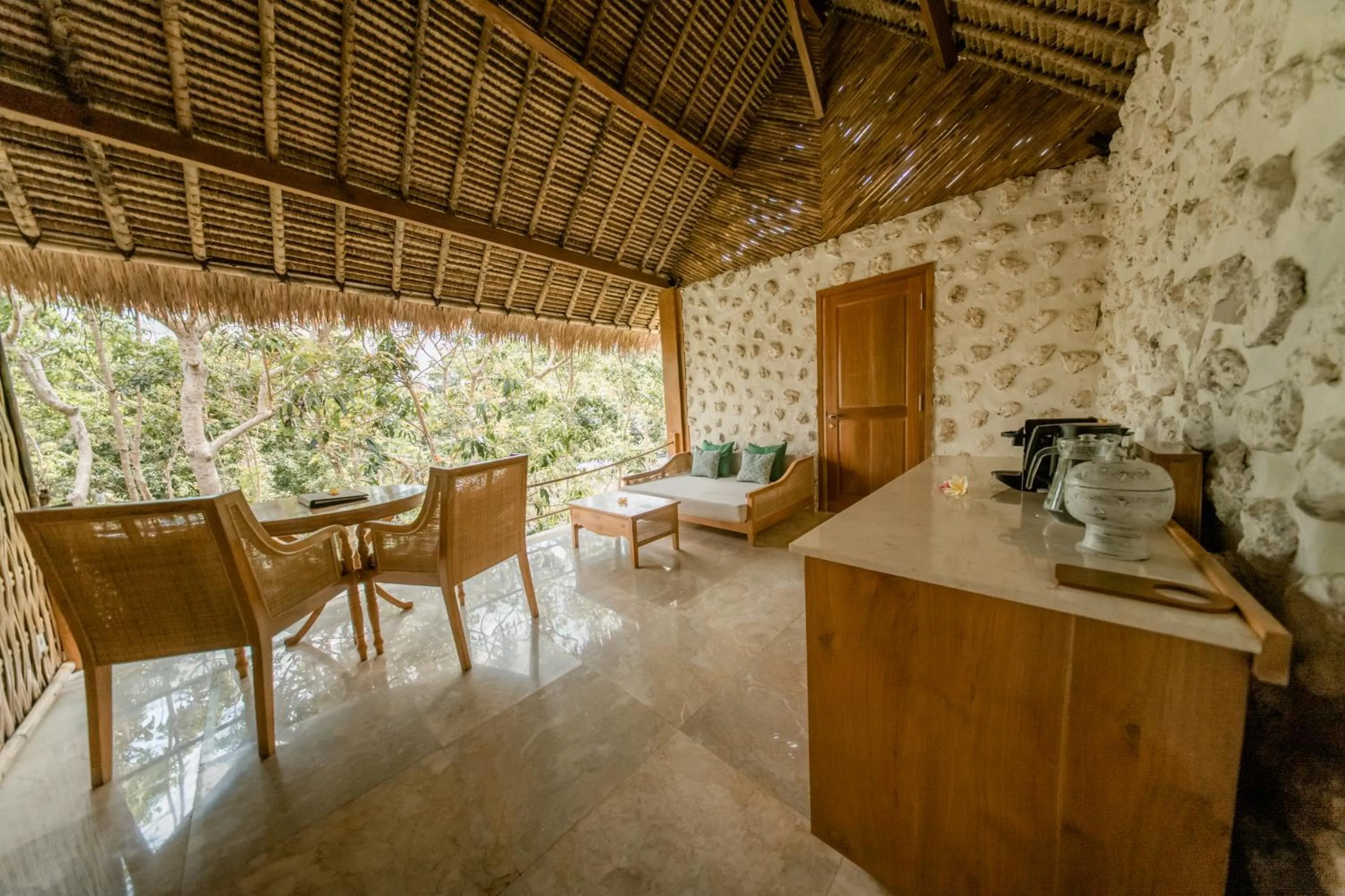Balcony/Terrace in The Mesare Eco Resort