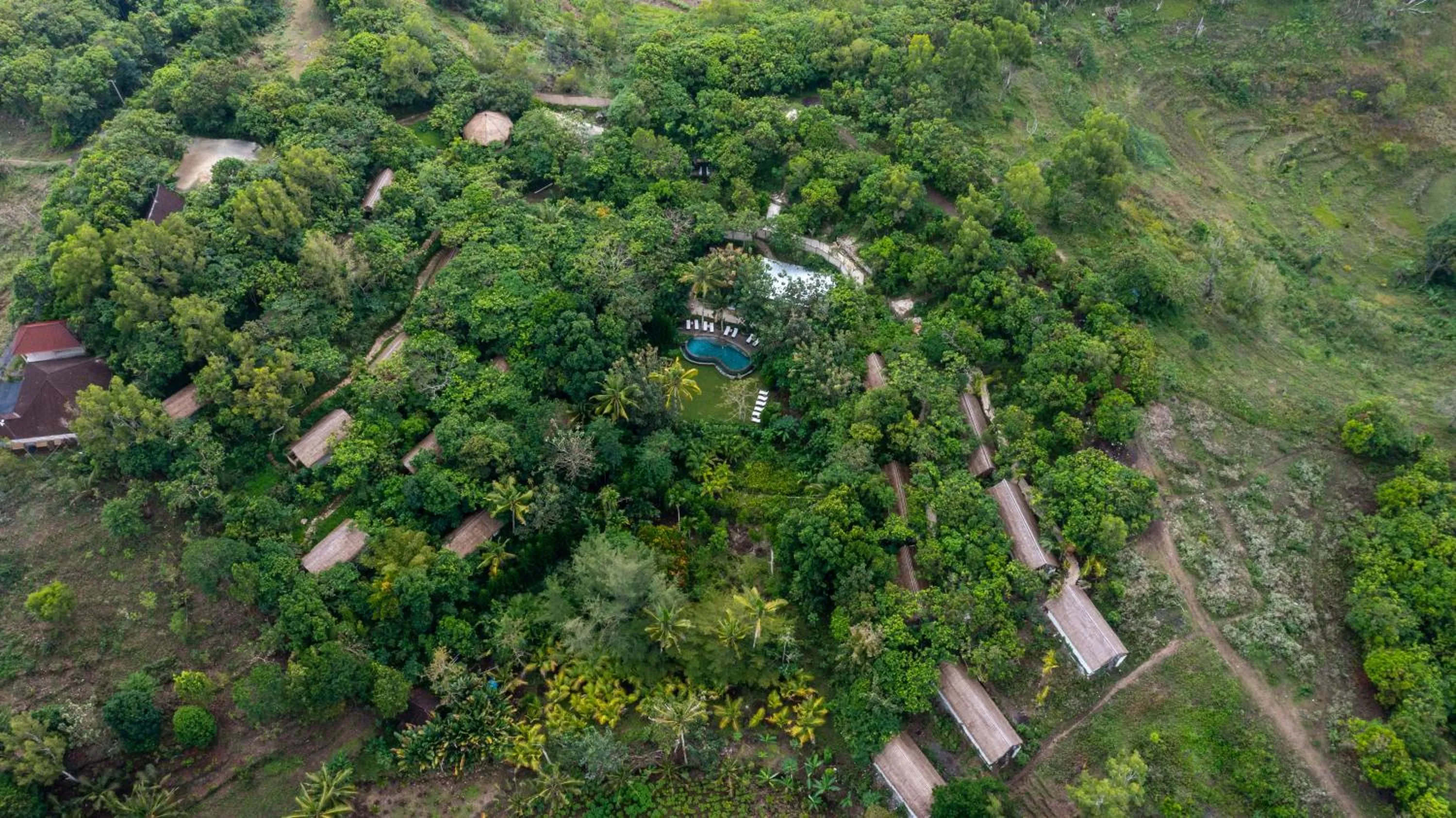 Bird's eye view in The Mesare Eco Resort
