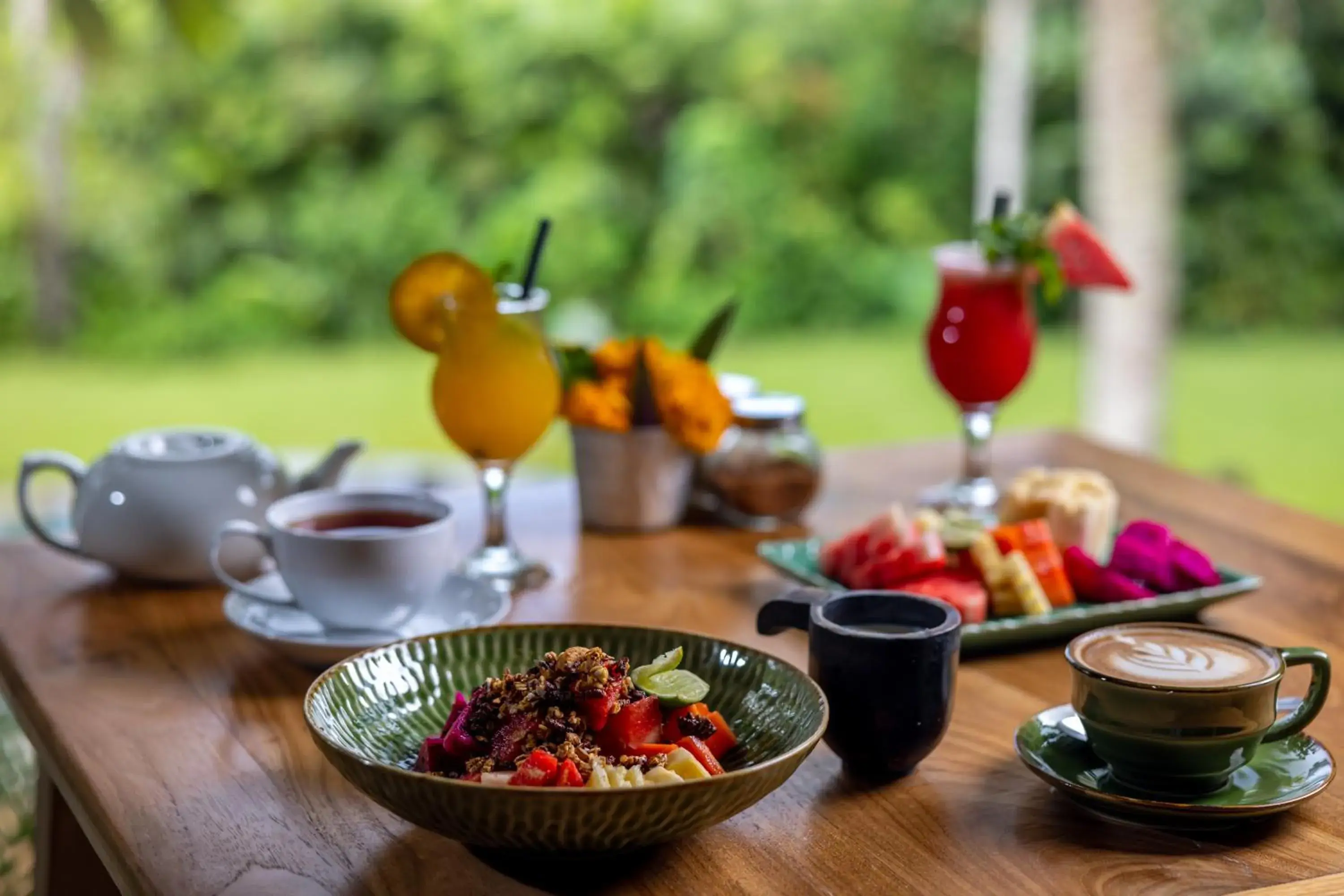 Food and drinks in The Mesare Eco Resort Food and drinks in The Mesare Eco Resort