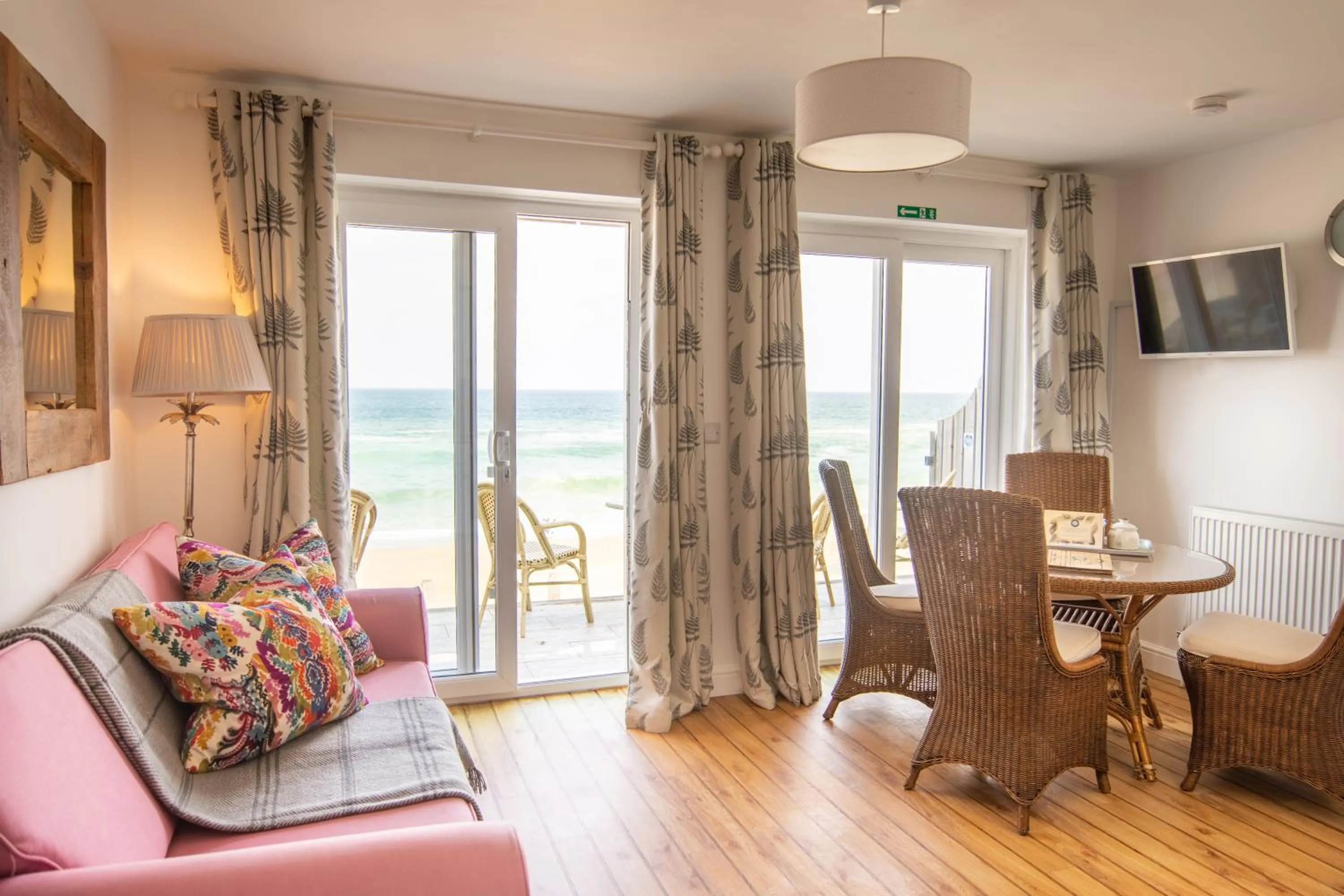 Beach in Tolcarne Beach Apartments