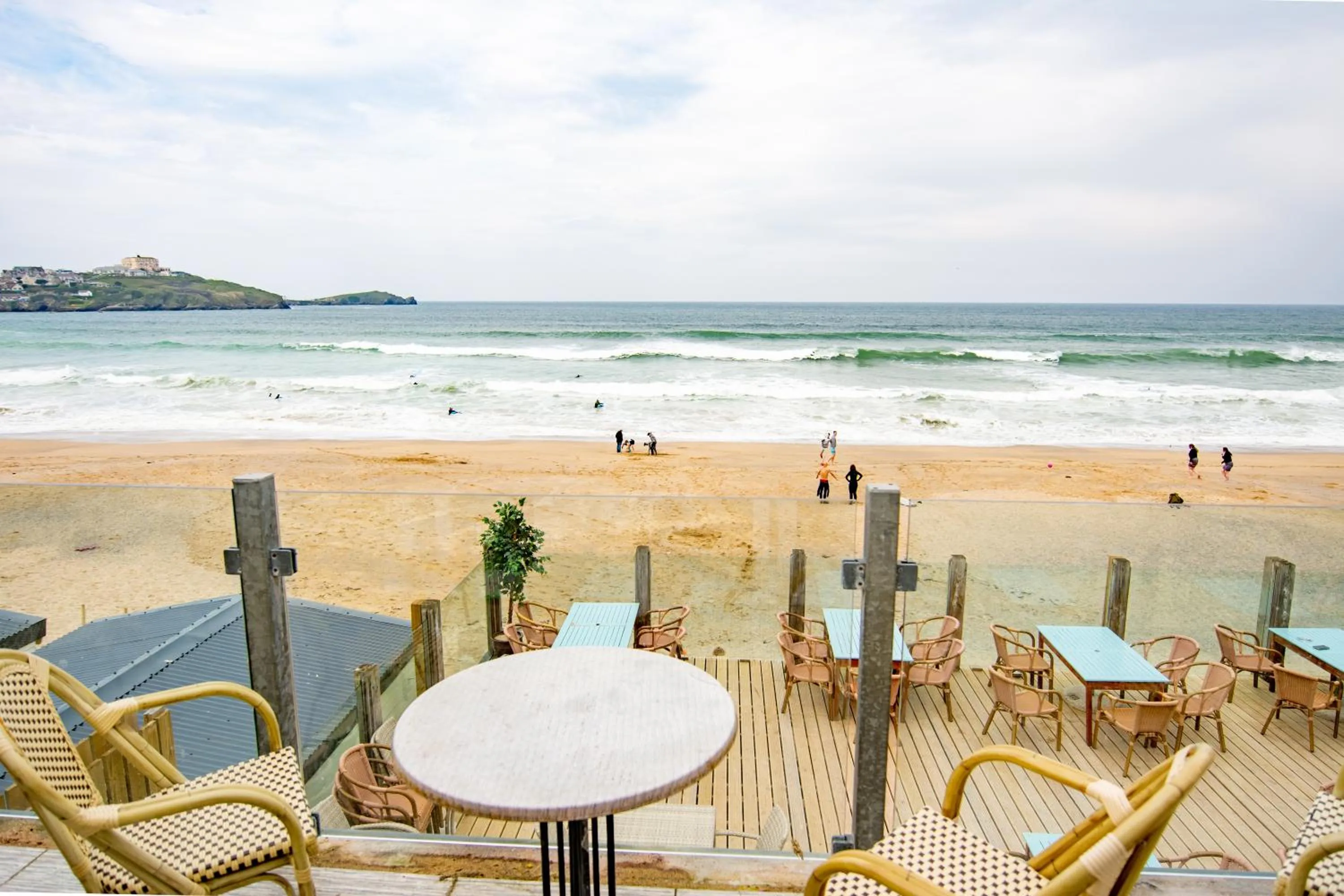 Balcony/Terrace in Tolcarne Beach Apartments
