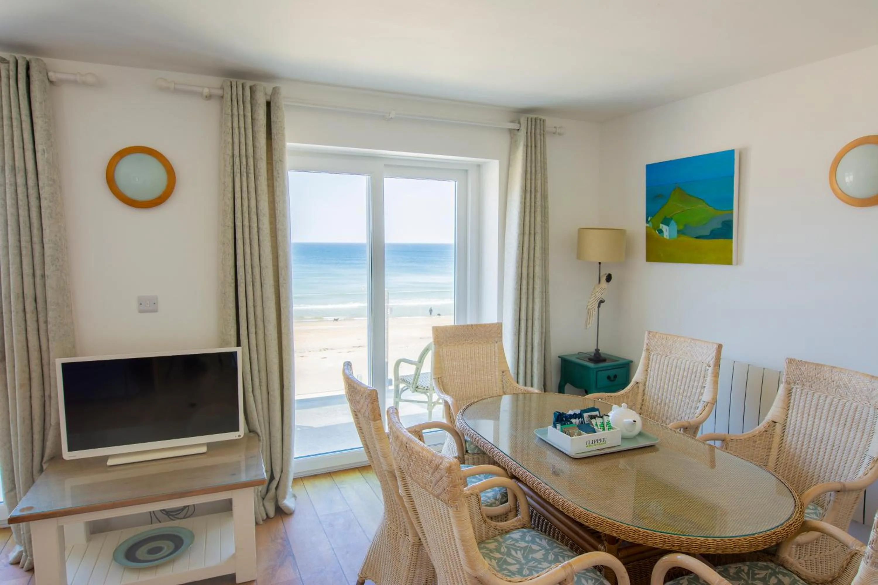 Balcony/Terrace in Tolcarne Beach Apartments