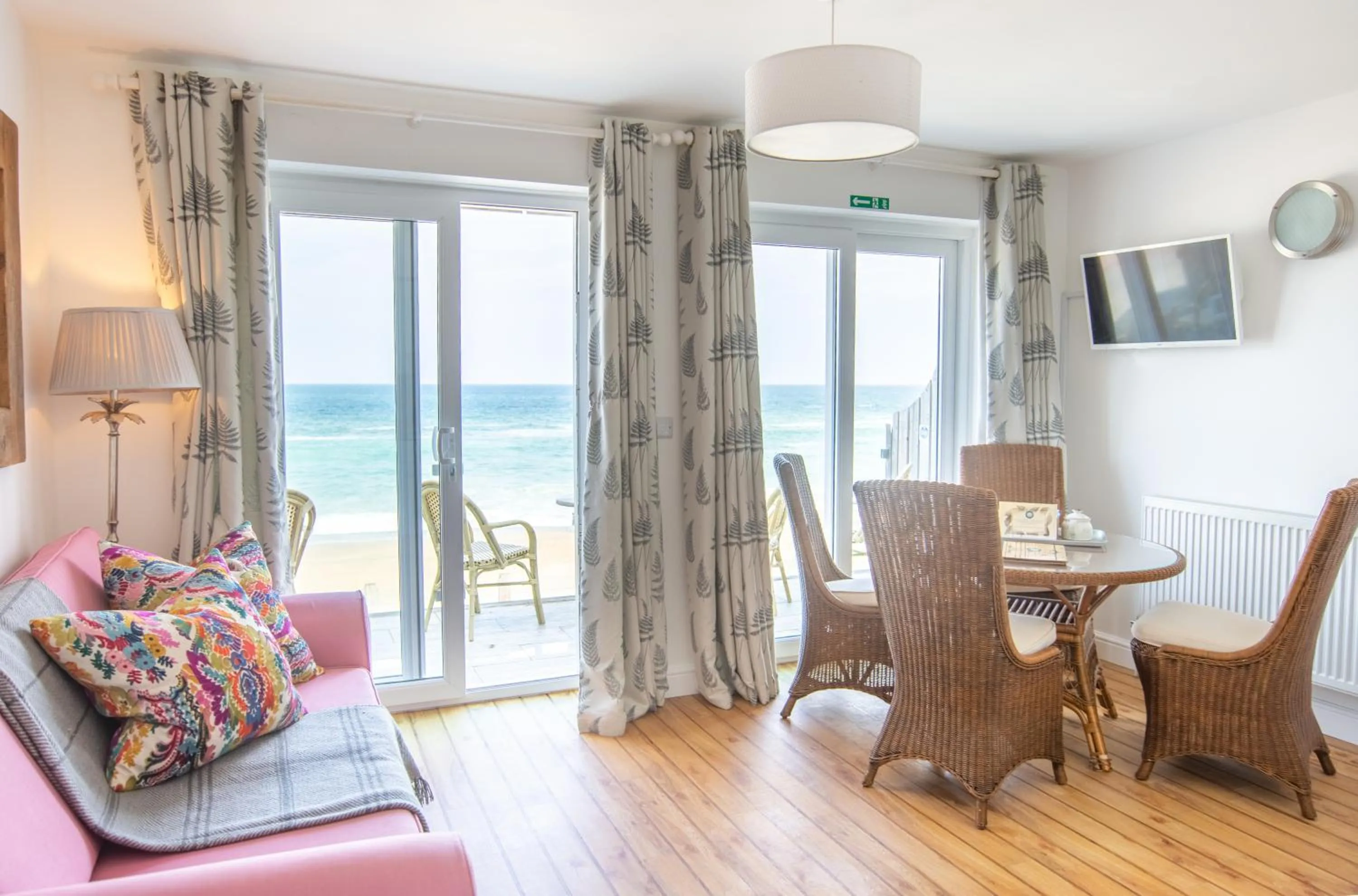 Balcony/Terrace in Tolcarne Beach Apartments