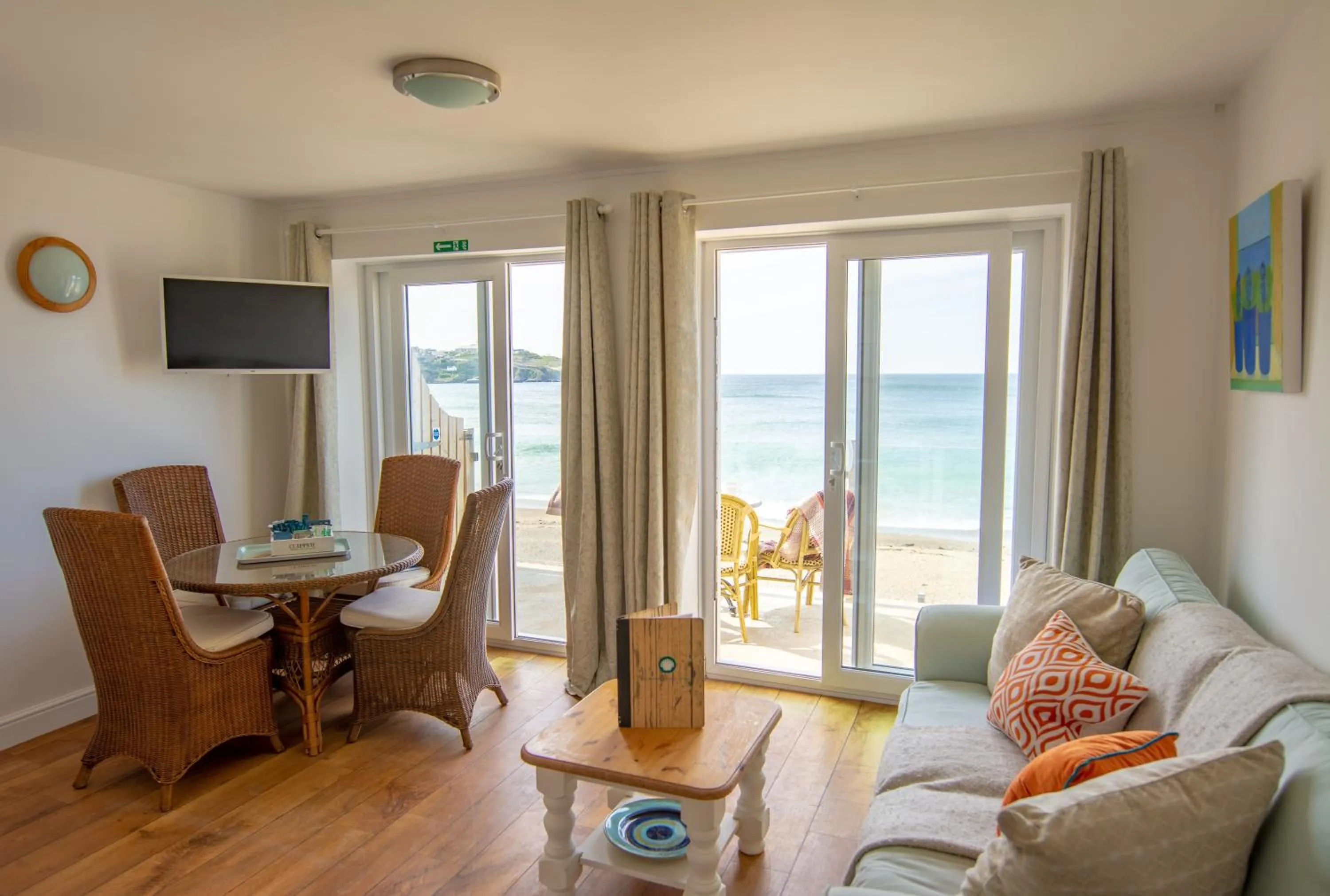 Balcony/Terrace in Tolcarne Beach Apartments