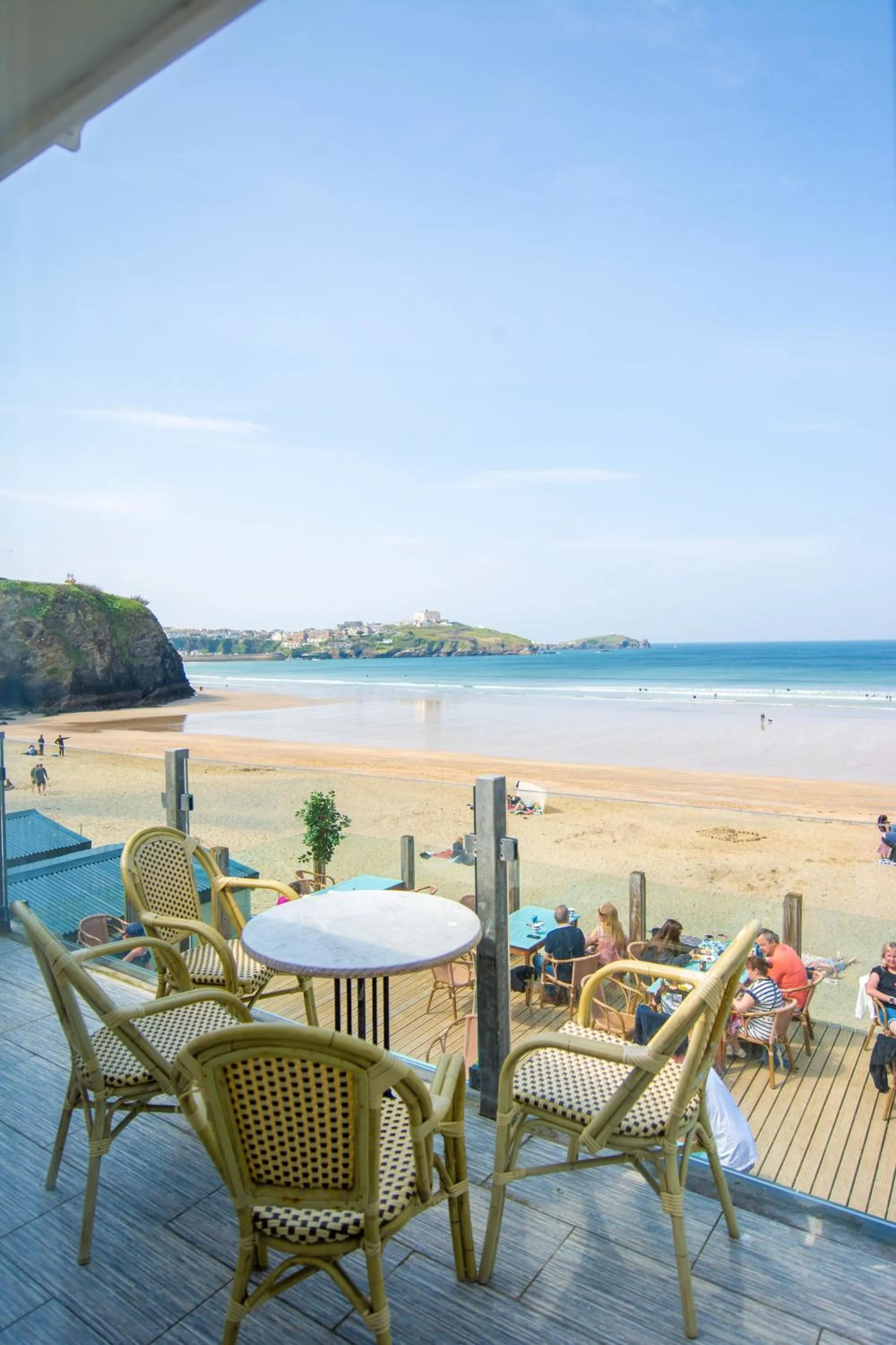 Balcony/Terrace in Tolcarne Beach Apartments