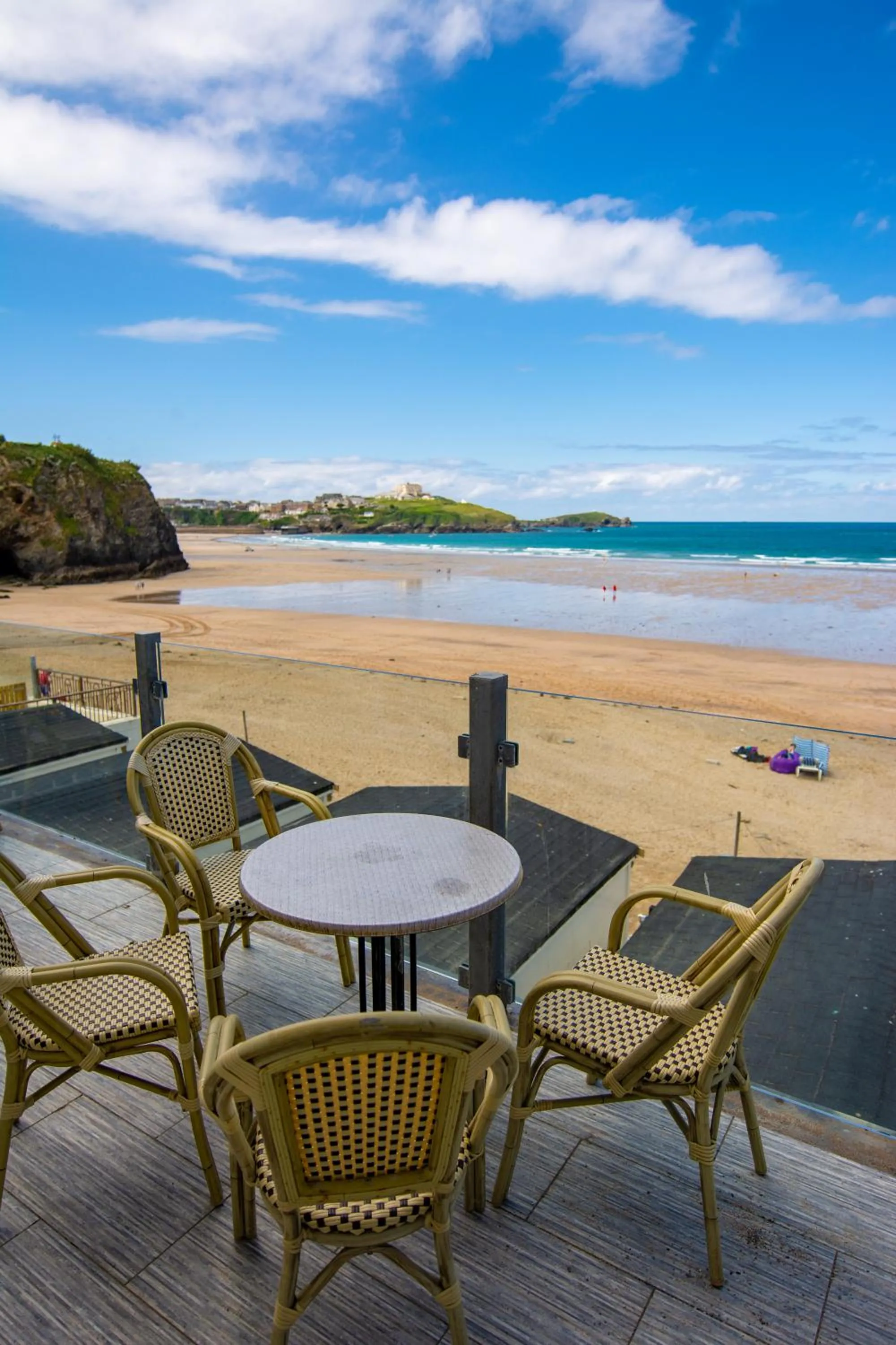 Balcony/Terrace in Tolcarne Beach Apartments
