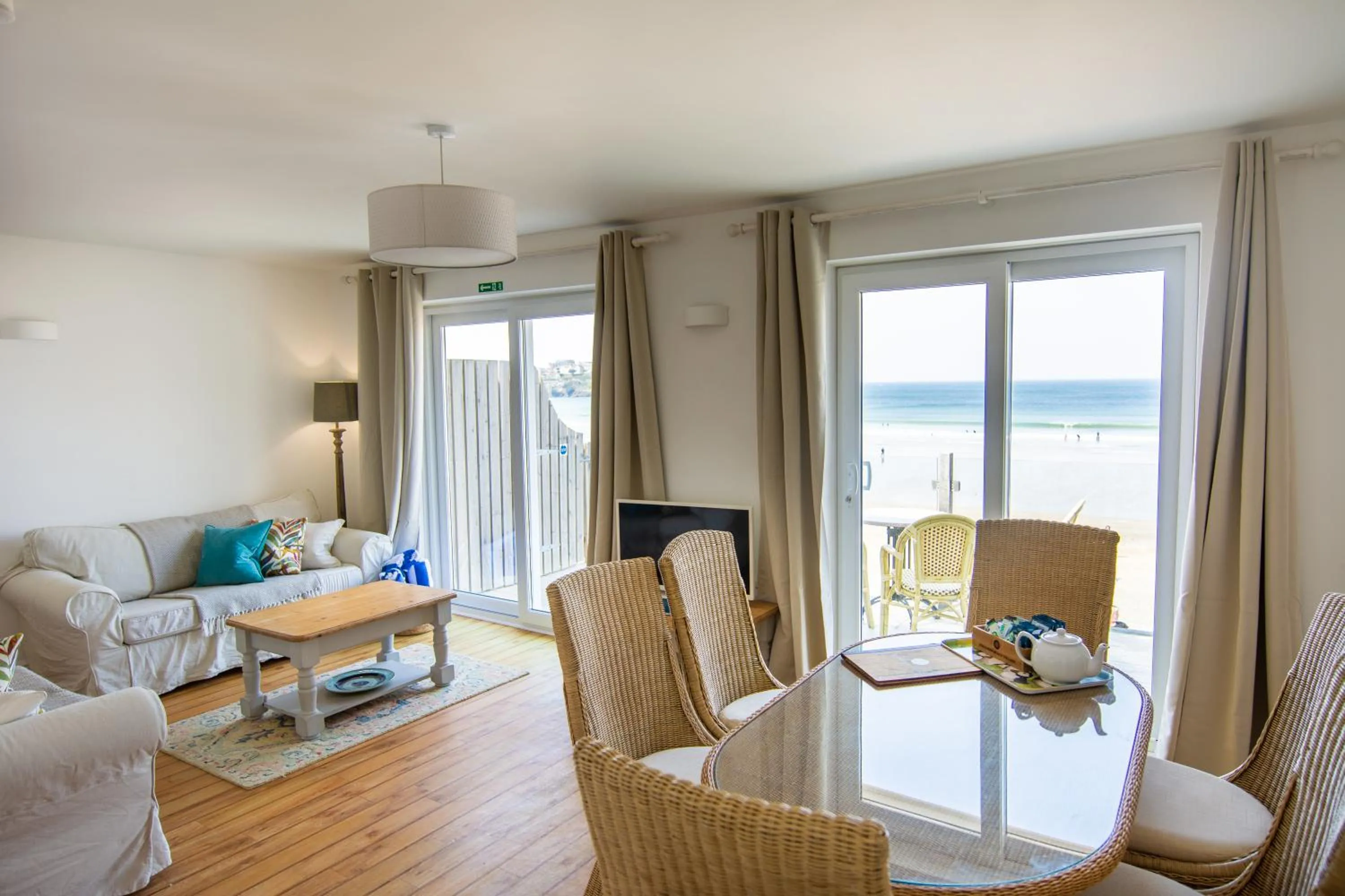 Balcony/Terrace in Tolcarne Beach Apartments